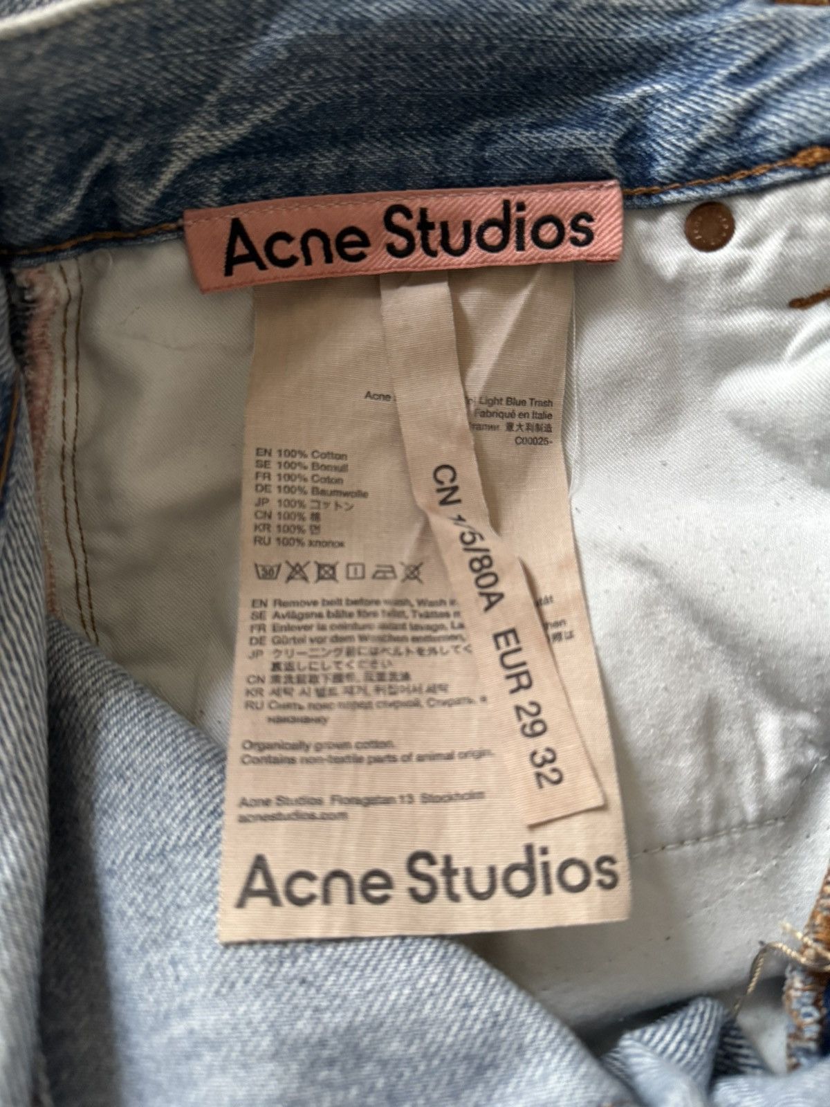 Acne Studios Aone Studios 1991 Toj Jeans Size US 29 - 6 Thumbnail