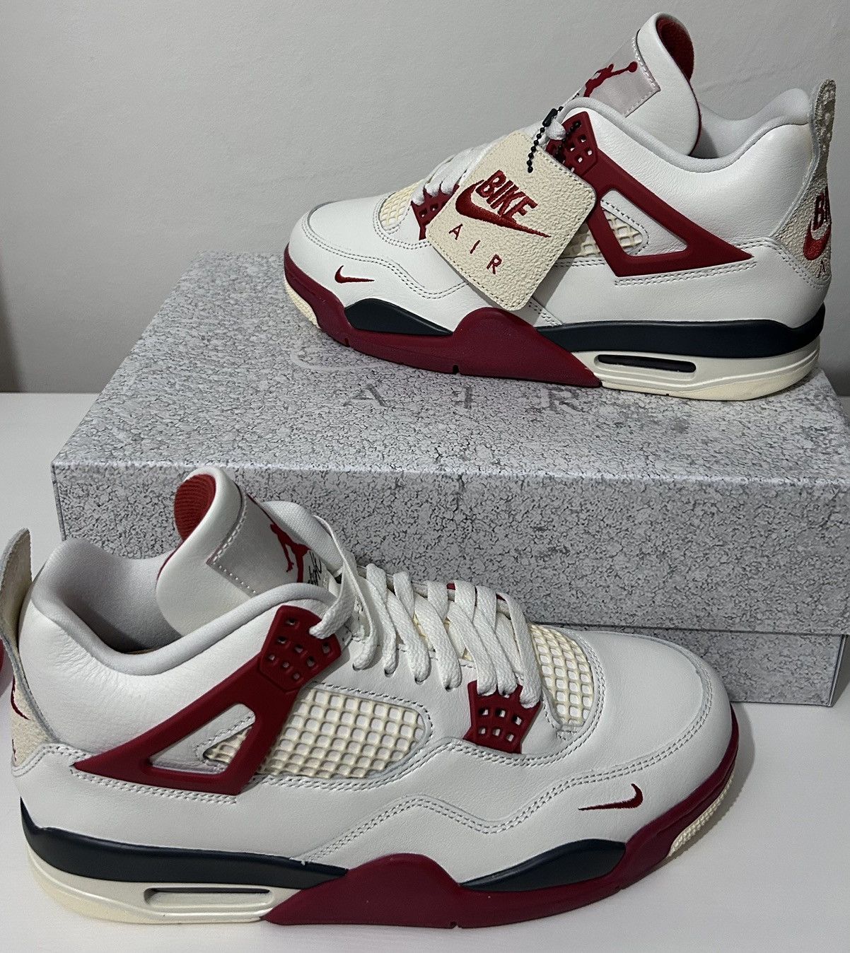 Jordan Brand Nike Air Jordan 4 Nigel Sylvester 'Brick After Brick' UK 7.5 Size US 7.5 / EU 40-41 - 11 Thumbnail