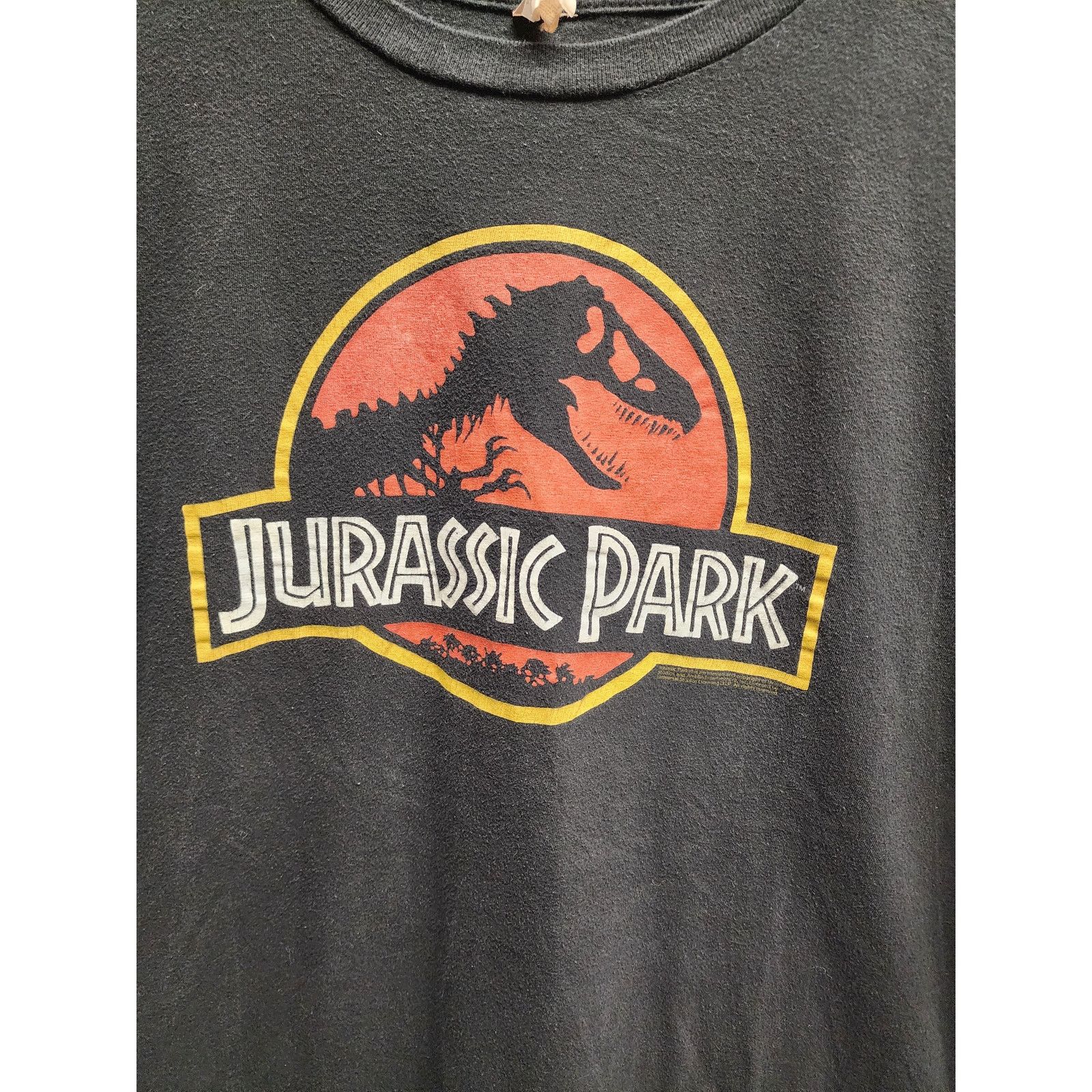Other Men's Jurassic Park Dinosaur Logo Black Movie Tee Modern L Size US L / EU 52-54 / 3 - 2 Thumbnail