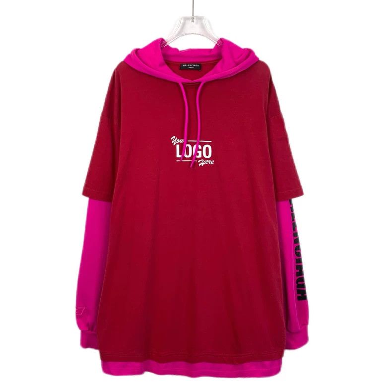 Balenciaga Balenciaga Color-block monogrammed cotton fake two-piece h Size XS / US 0-2 / IT 36-38 - 1 Thumbnail