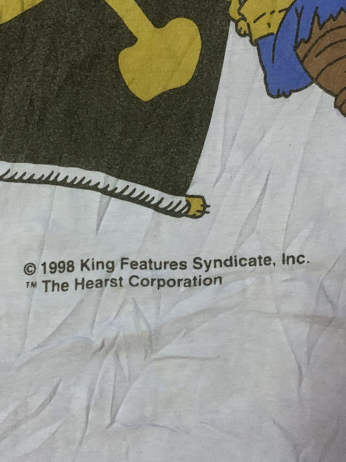 Cartoon Network × Vintage Vintage 1998 Popeye Nice Printed Tee Size US L / EU 52-54 / 3 - 7 Thumbnail