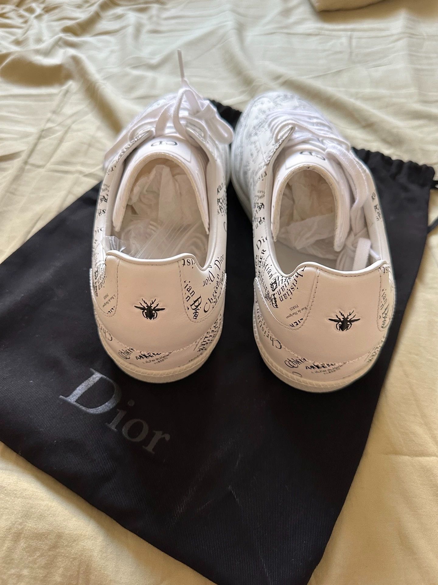 Dior Dior Berlin Logo Graffiti White 44EU Oversized New Size US 11 / EU 44 - 5 Thumbnail