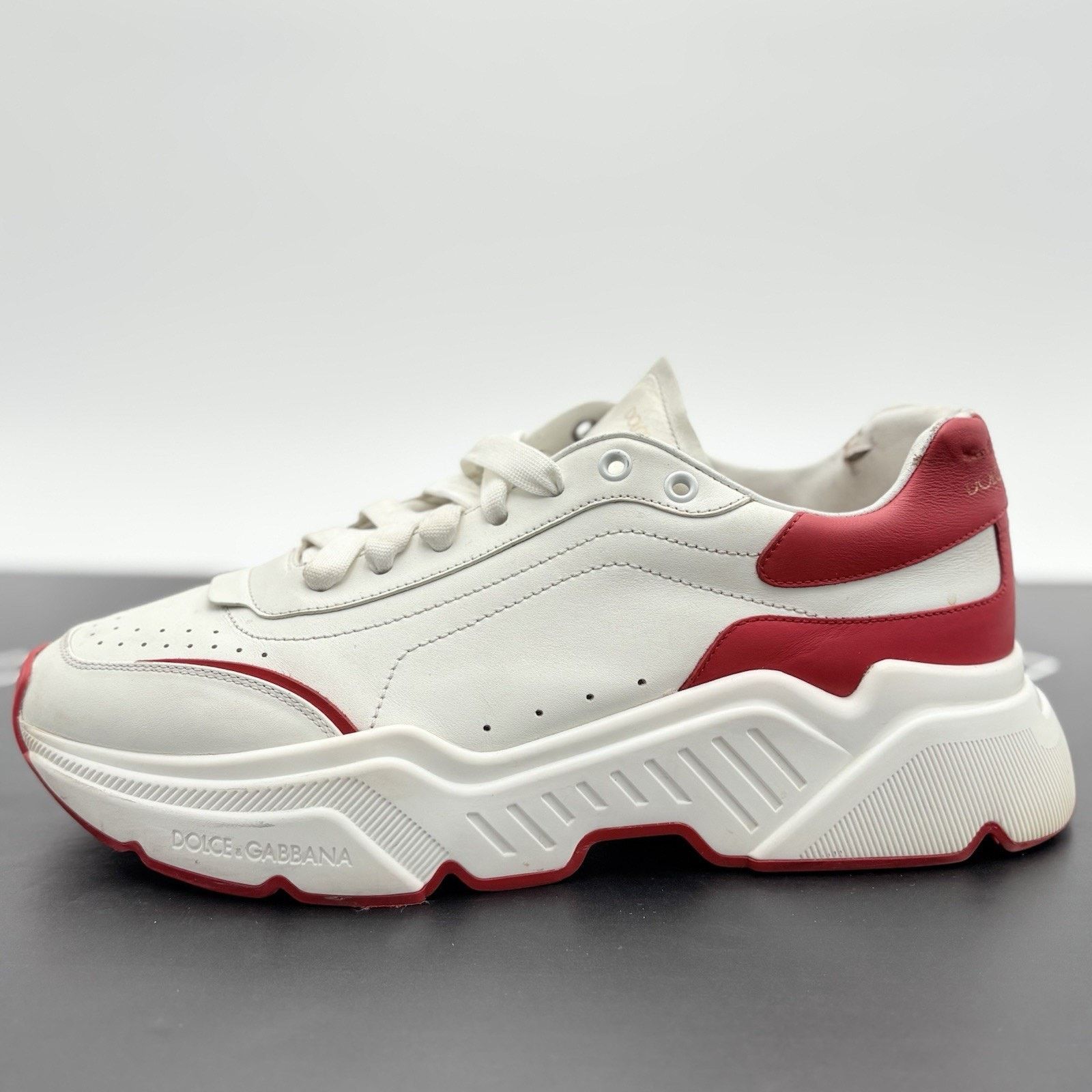 Dolce & Gabbana Dolce Gabbana Daymaster ' White Red ' | GOOD CONDITION! Size US 11 / EU 44 - 7 Thumbnail