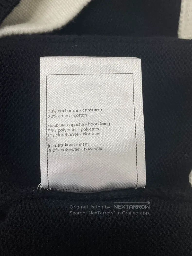 Chanel Chanel 24C black and white colour-matched gold sequin hood Size S / US 4 / IT 40 - 7 Thumbnail