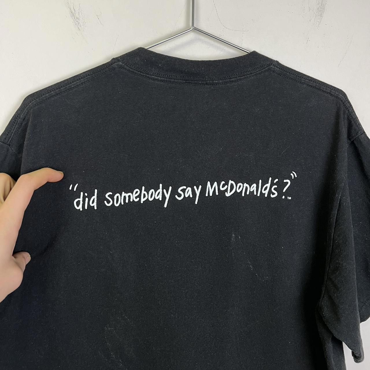 Designer Vintage McDonald's Graphic Tee 90s USA Size US L / EU 52-54 / 3 - 7 Thumbnail