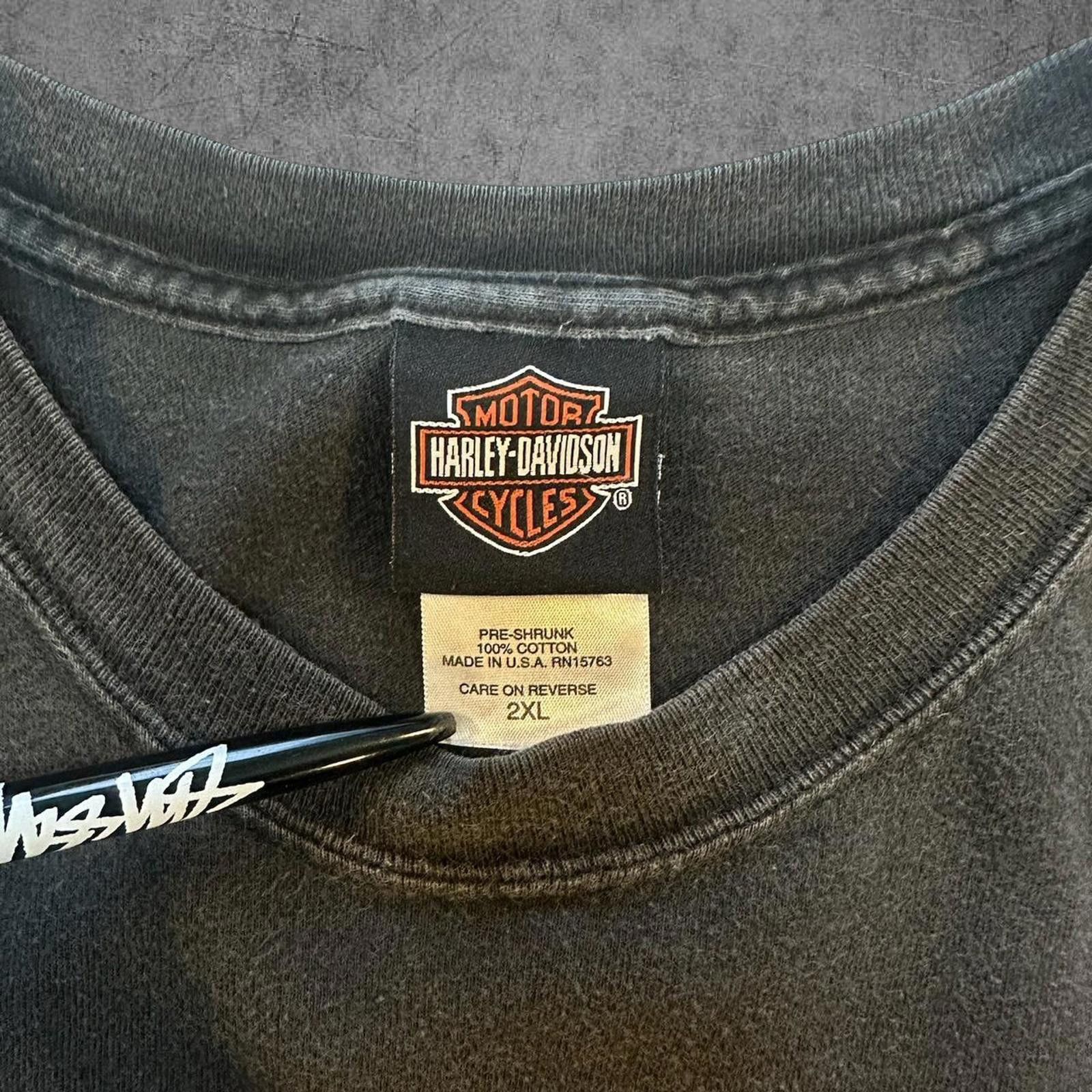 Harley Davidson Vintage 2001 Dudley’s Harley Davidson Tee Size US XXL / EU 58 / 5 - 2 Thumbnail