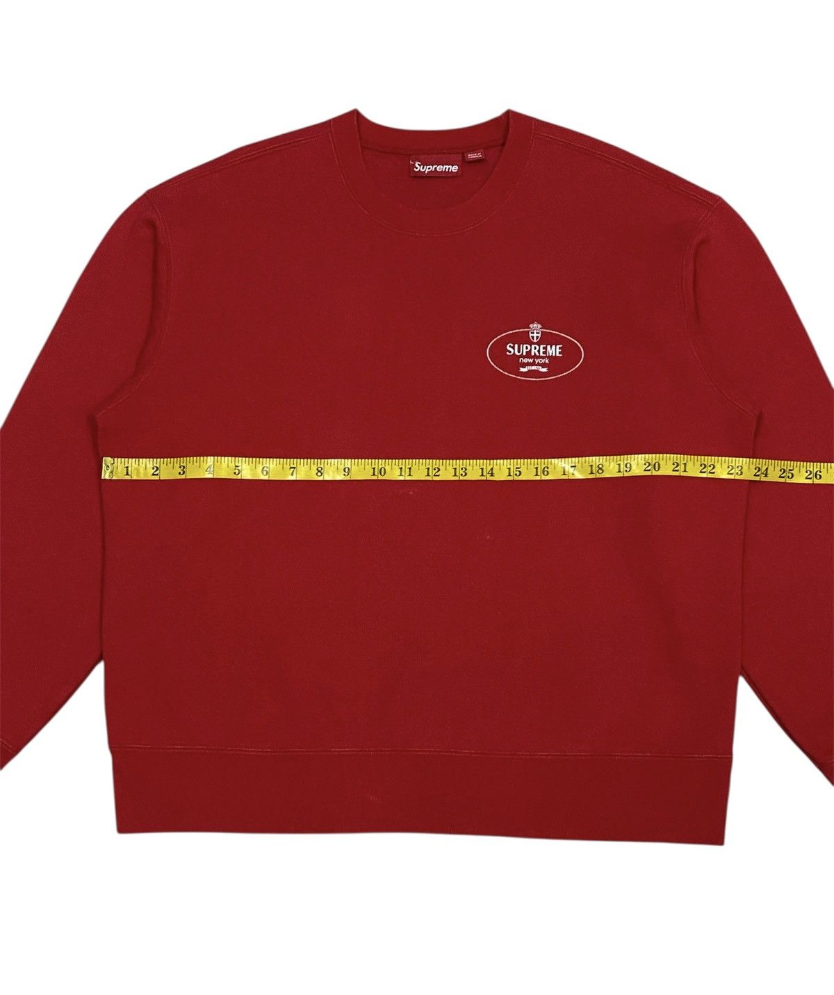Supreme Supereme FW24 Crest Crewneck Sweatshirt Size US S / EU 44-46 / 1 - 16 Thumbnail