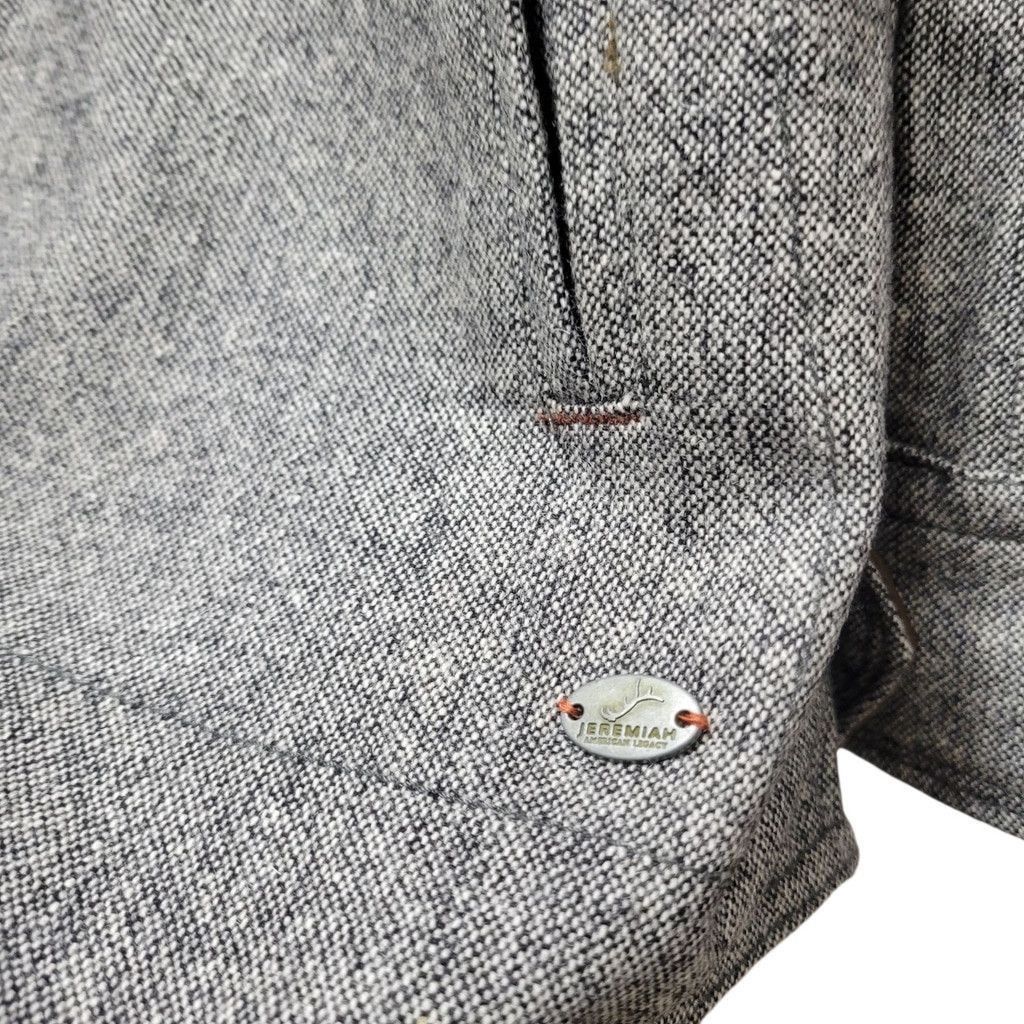 Other Jeremiah Gray Canvas Wool-Blend Shirt Jacket XL Men's $155 Size US XL / EU 56 / 4 - 9 Thumbnail