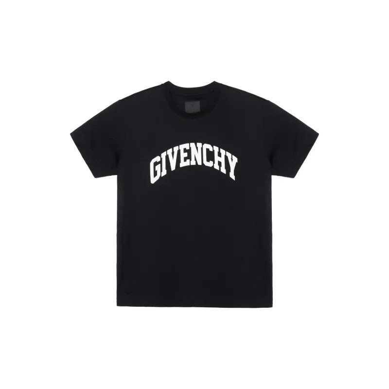 o1w1db10325 Classic Fit Embroidery T-Shirt in Black