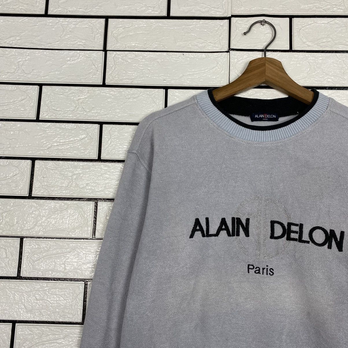 Japanese Brand 📌Vintage Sweatshirt Alain Delon Big Logo Size US M / EU 48-50 / 2 - 8 Thumbnail