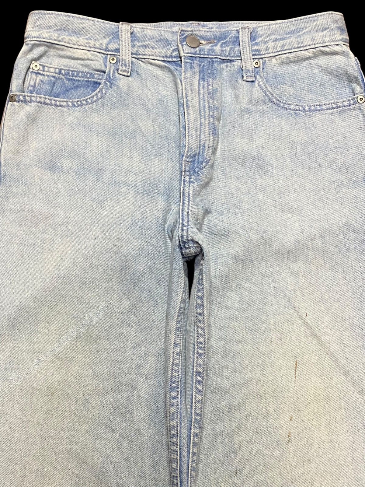 Japanese Brand Vintage Japanese Brand Uniqlo Faded Wash Baggy Jeans Size US 29 - 3 Thumbnail