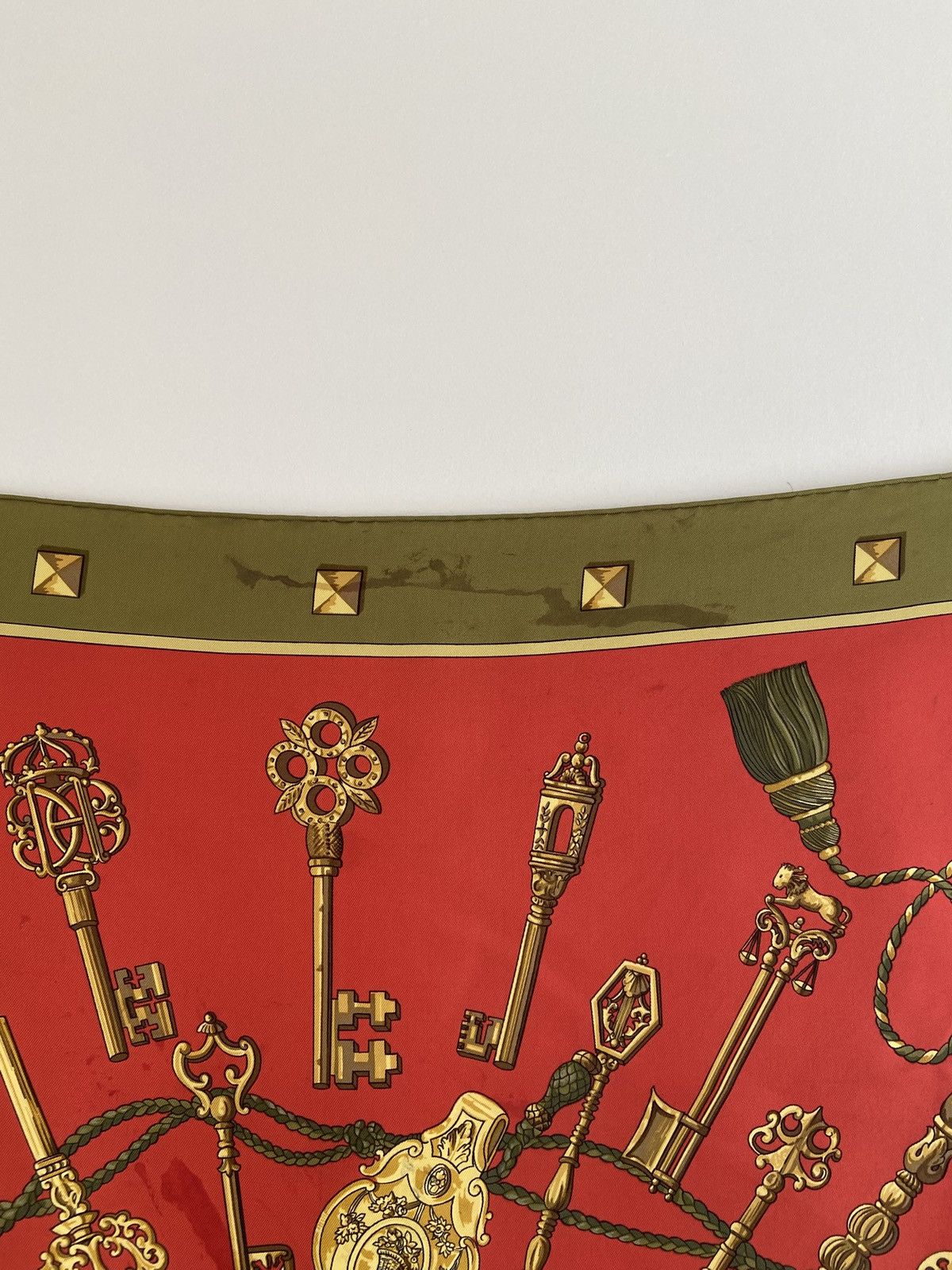 Hermes Hermès “Les Cles” Silk Scarf Size ONE SIZE - 9 Thumbnail