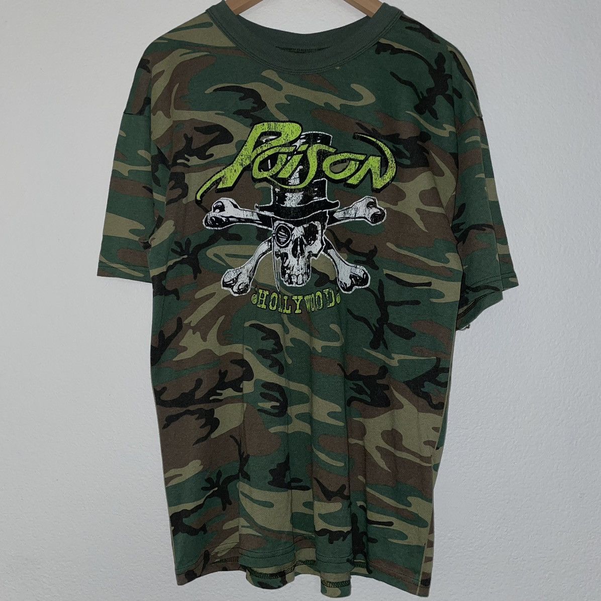 Band Tees × Rothco Poison Camo 2007 Tour Shirt Size US XL / EU 56 / 4 - 1 Thumbnail