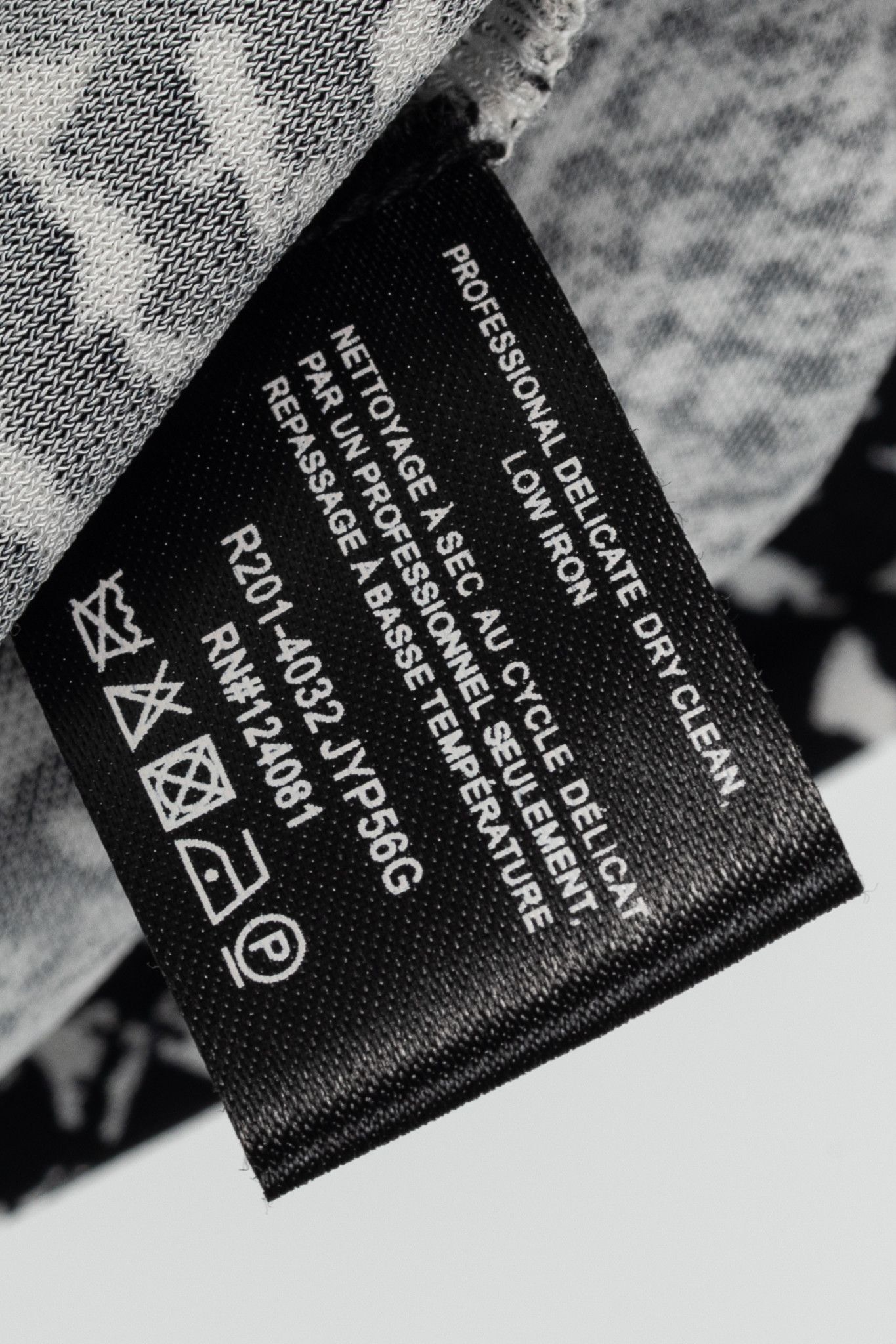 Proenza Schouler Proenza Schouler Black & White Mixed-Print Jersey Top Size S / US 4 / IT 40 - 9 Thumbnail