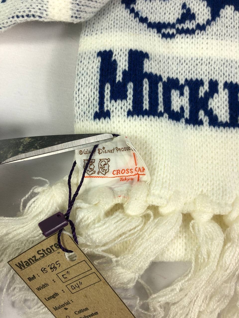 Disney Disney Mickey Mouse Scarf / Muffler / Neckwear FS335 Size ONE SIZE - 2 Thumbnail