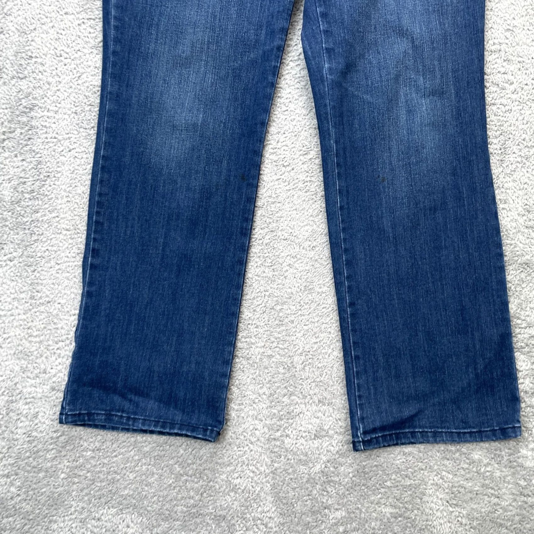 Gloria Vanderbilt Gloria Vanderbilt Jeans Womens 8 Blue Straight 5-Pocket Denim Slimming Comfort Regular City Preppy Pants Mens Women? Size 24" / US 00 / IT 34 - 7 Thumbnail