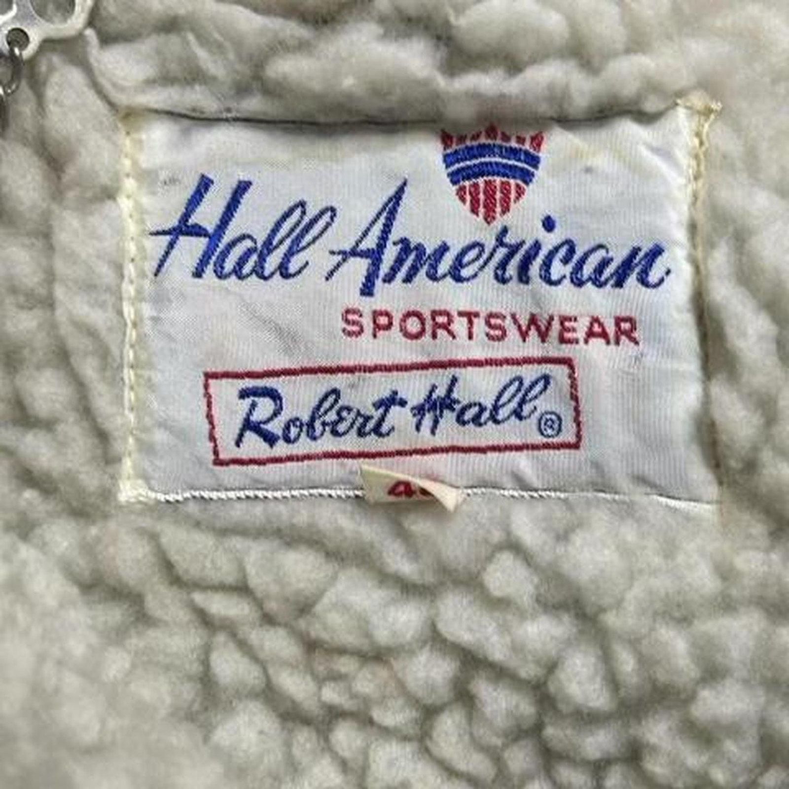 Vintage Vintage jean jacket sherpa collar by Robert Hall XL western Size US XL / EU 56 / 4 - 3 Thumbnail