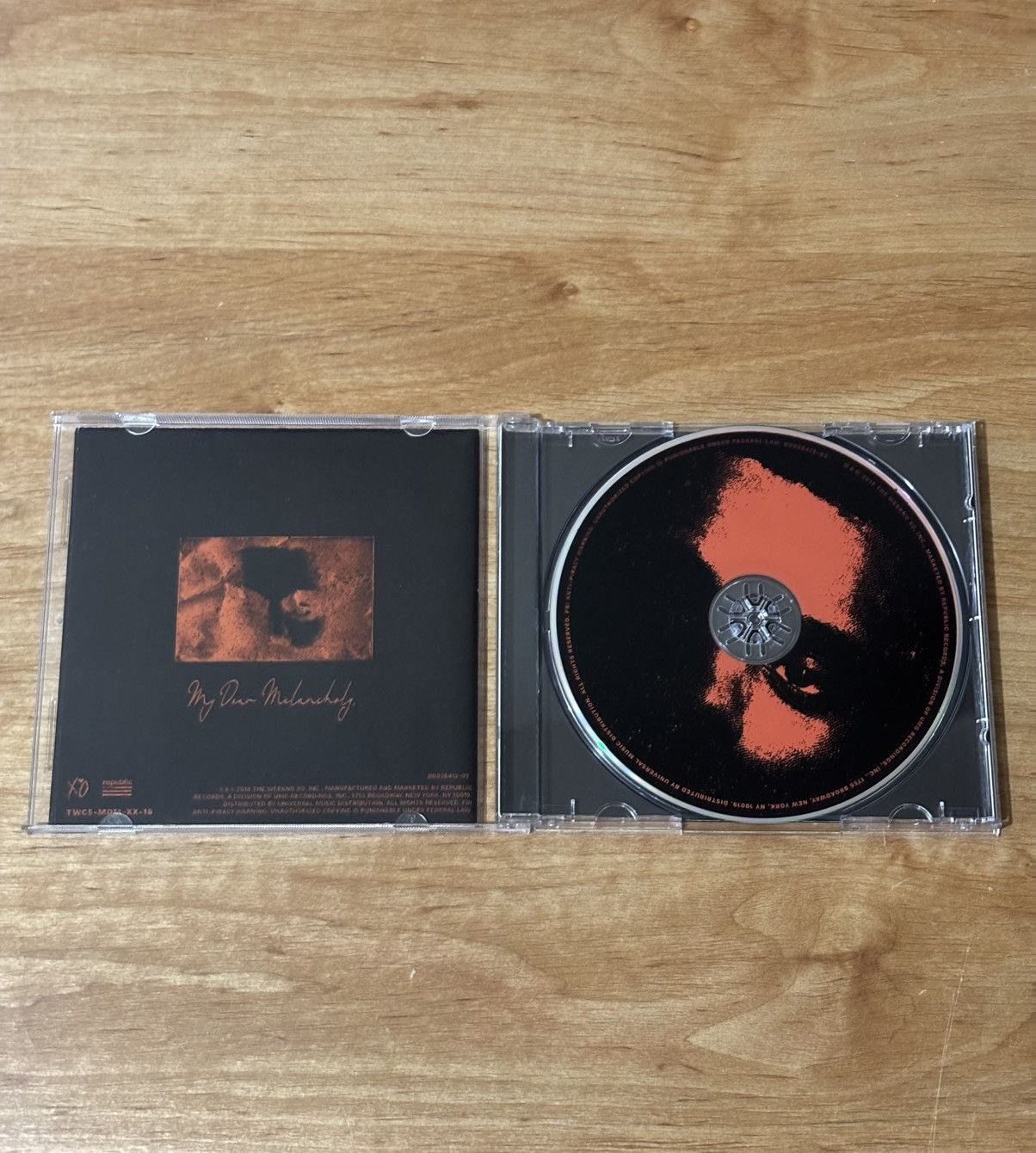 Playboi Carti × The Weeknd 5 IN 1. Weeknd XO X OPIUM Hurry Up Tomorrow Hoodie And CDs Size US L / EU 52-54 / 3 - 12 Thumbnail