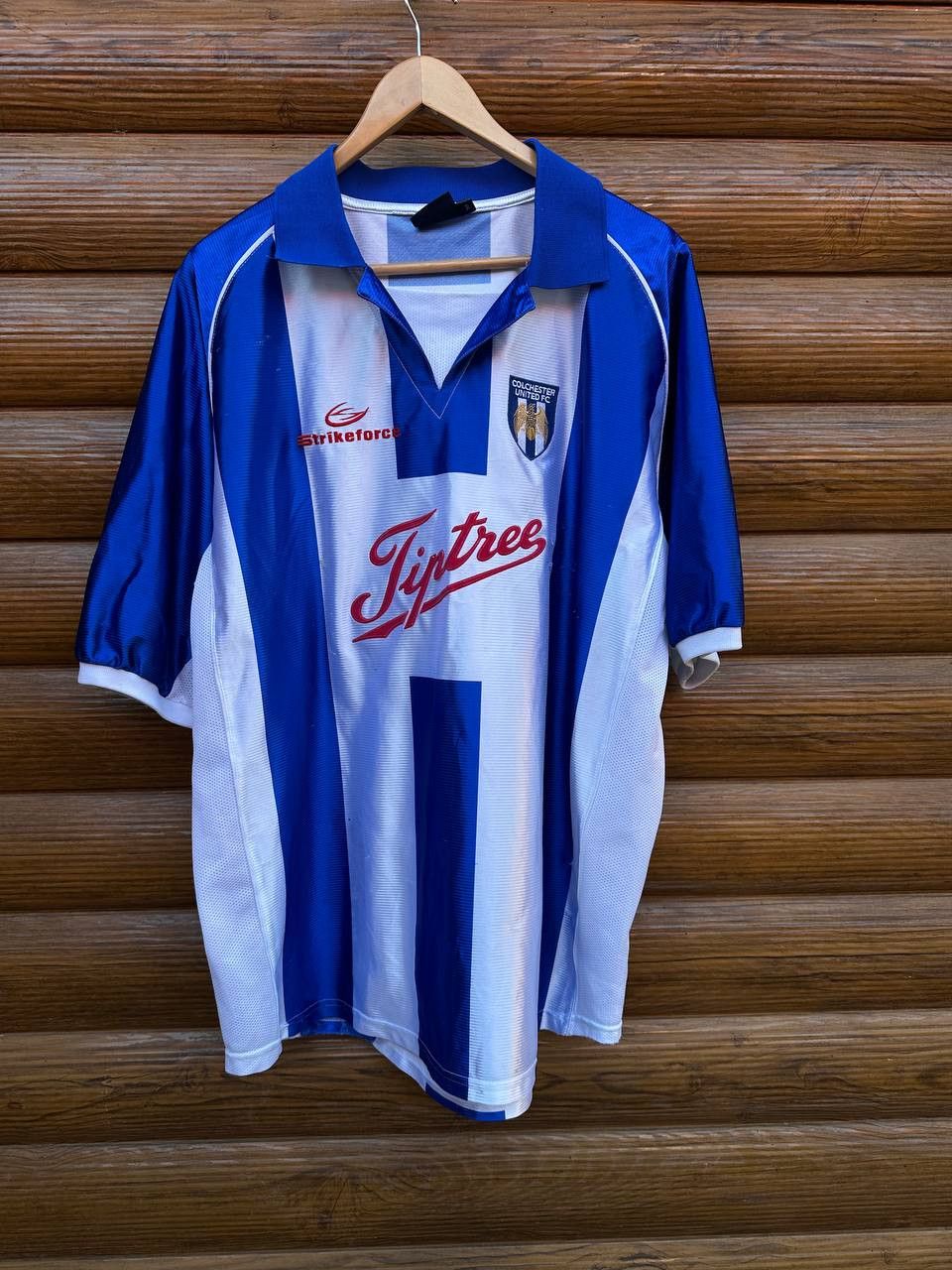 Vintage Vintage Colchester United 2002-2004 Home Soccer Jersey Shirt Size US XXL / EU 58 / 5 - 1 Thumbnail
