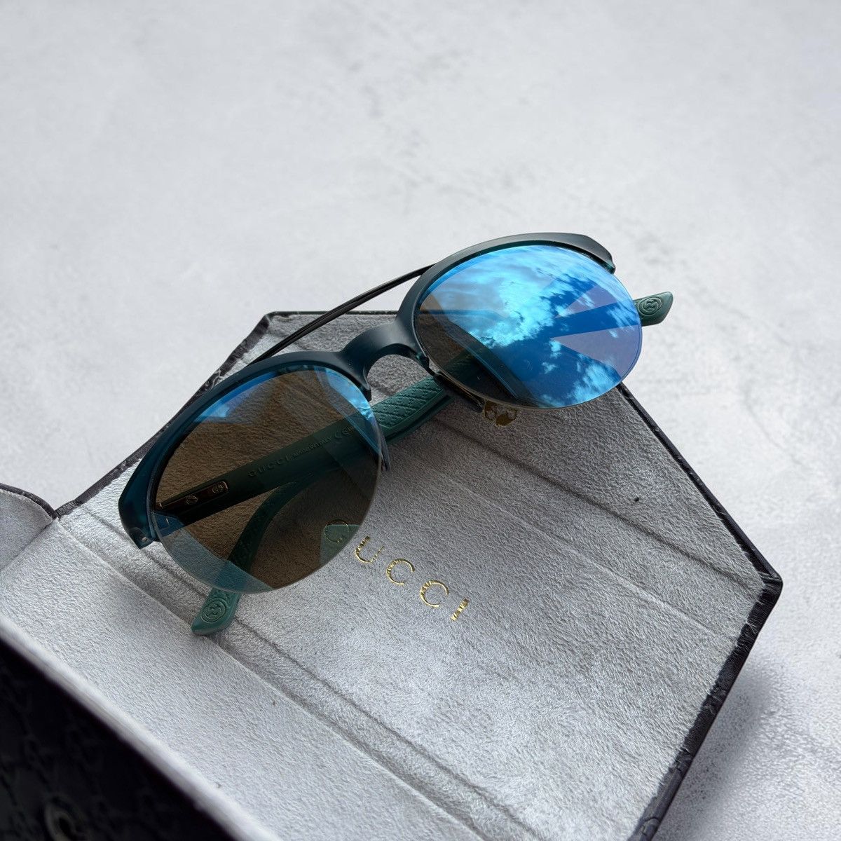 Gucci Gucci sunglasses unisex Size 40 - 5 Thumbnail