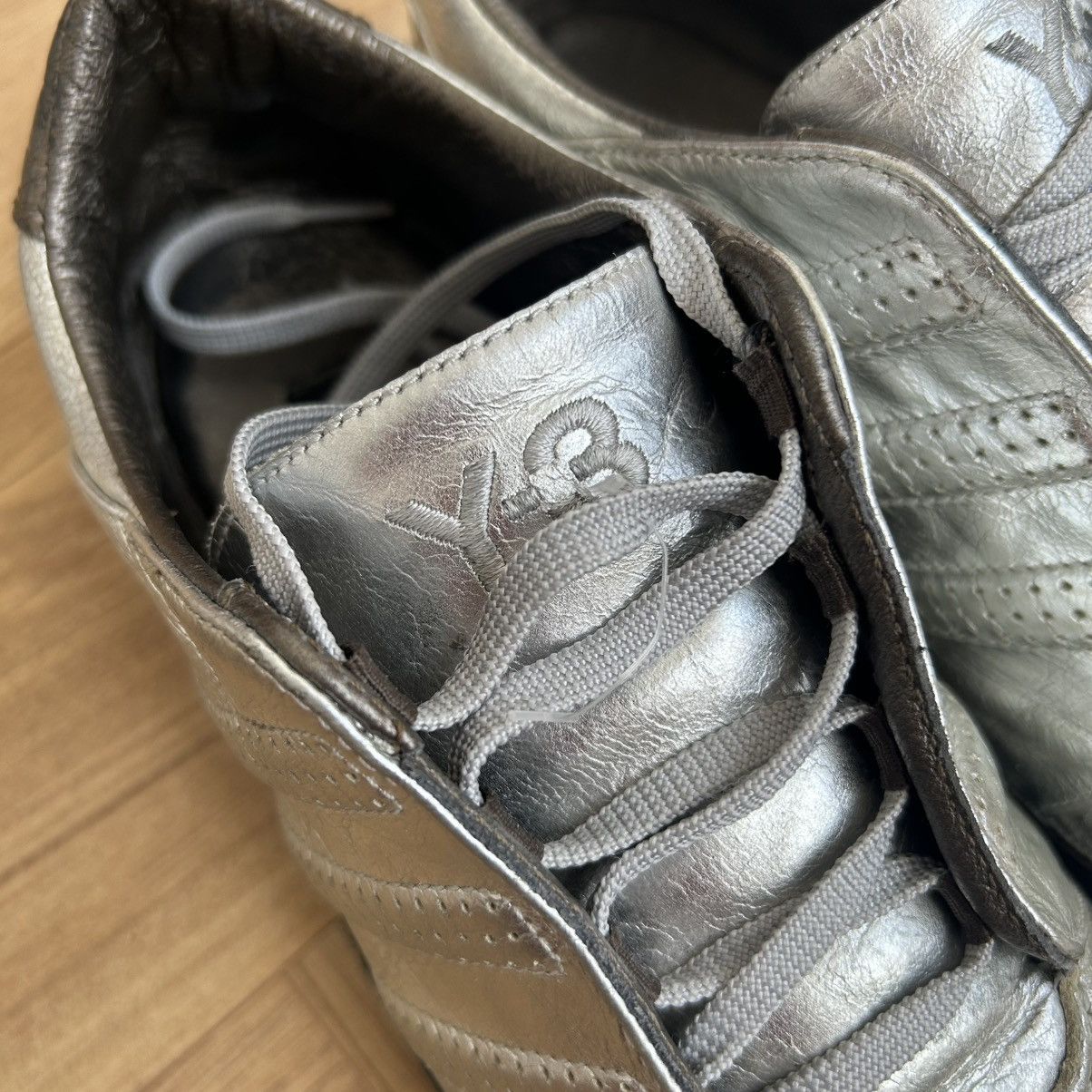 Adidas × Y-3 Vintage Adidas Yohji Yamamoto Y-3 Silver Sneakers Size US 7.5 / IT 37.5 - 8 Thumbnail