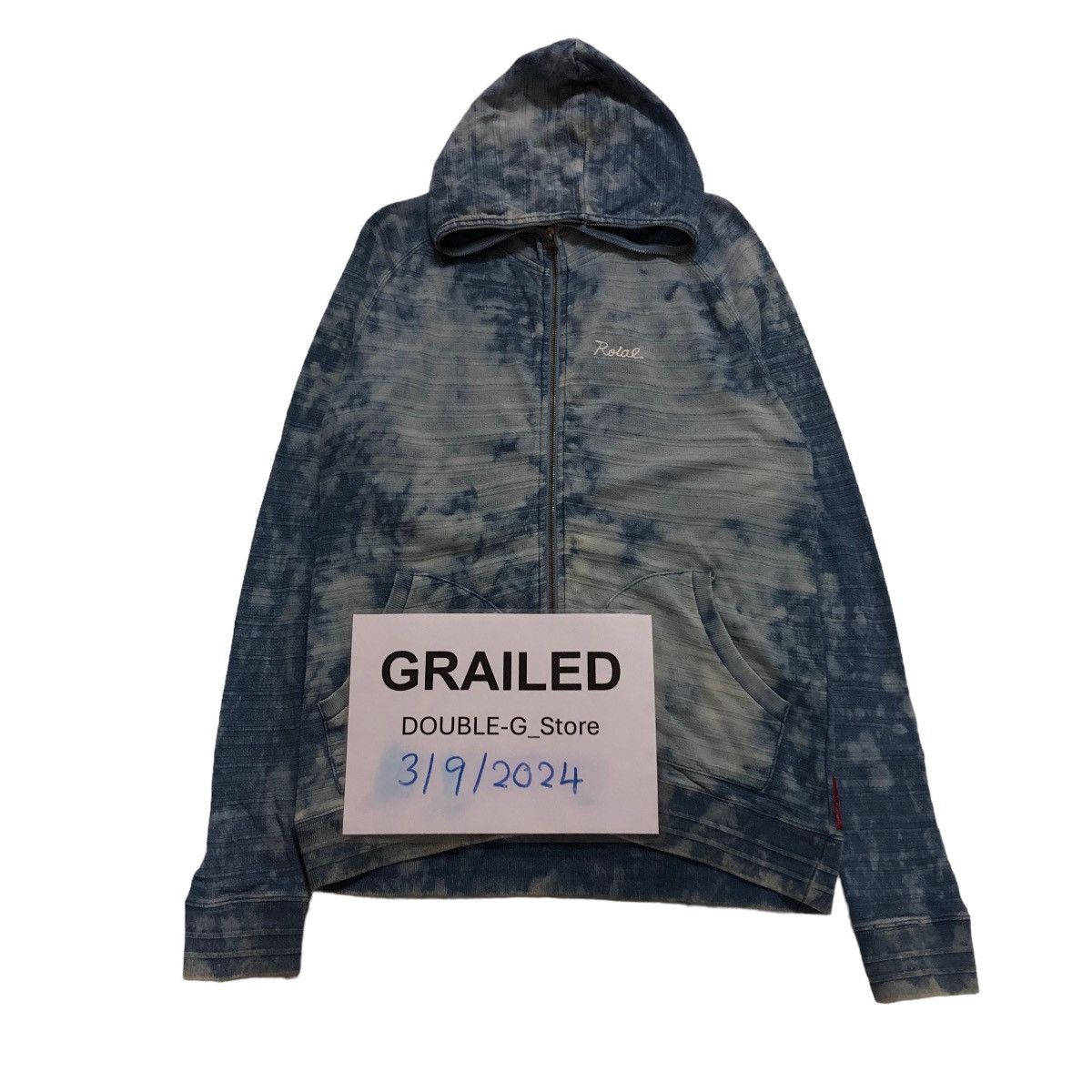 Japanese Brand 📌ACID WASH BIKER ZIPPER JACKET ROIAL CALIFORNIA Size US M / EU 48-50 / 2 - 1 Thumbnail