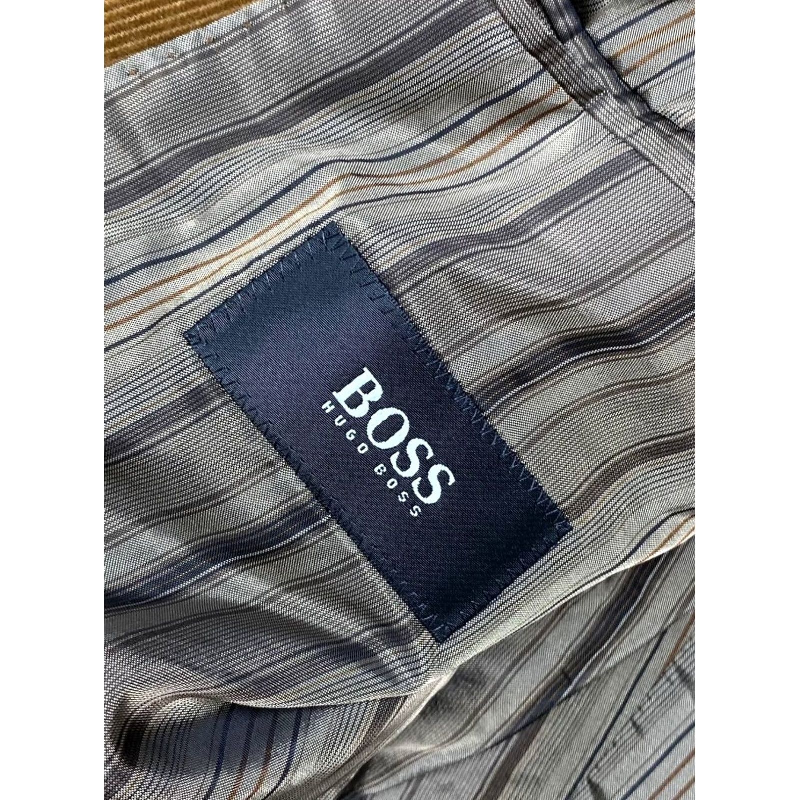 Hugo Boss VINTAGE HUGO BOSS Brown Blazer Pants 2 Piece Suit Men Size L Size 42R - 4 Thumbnail