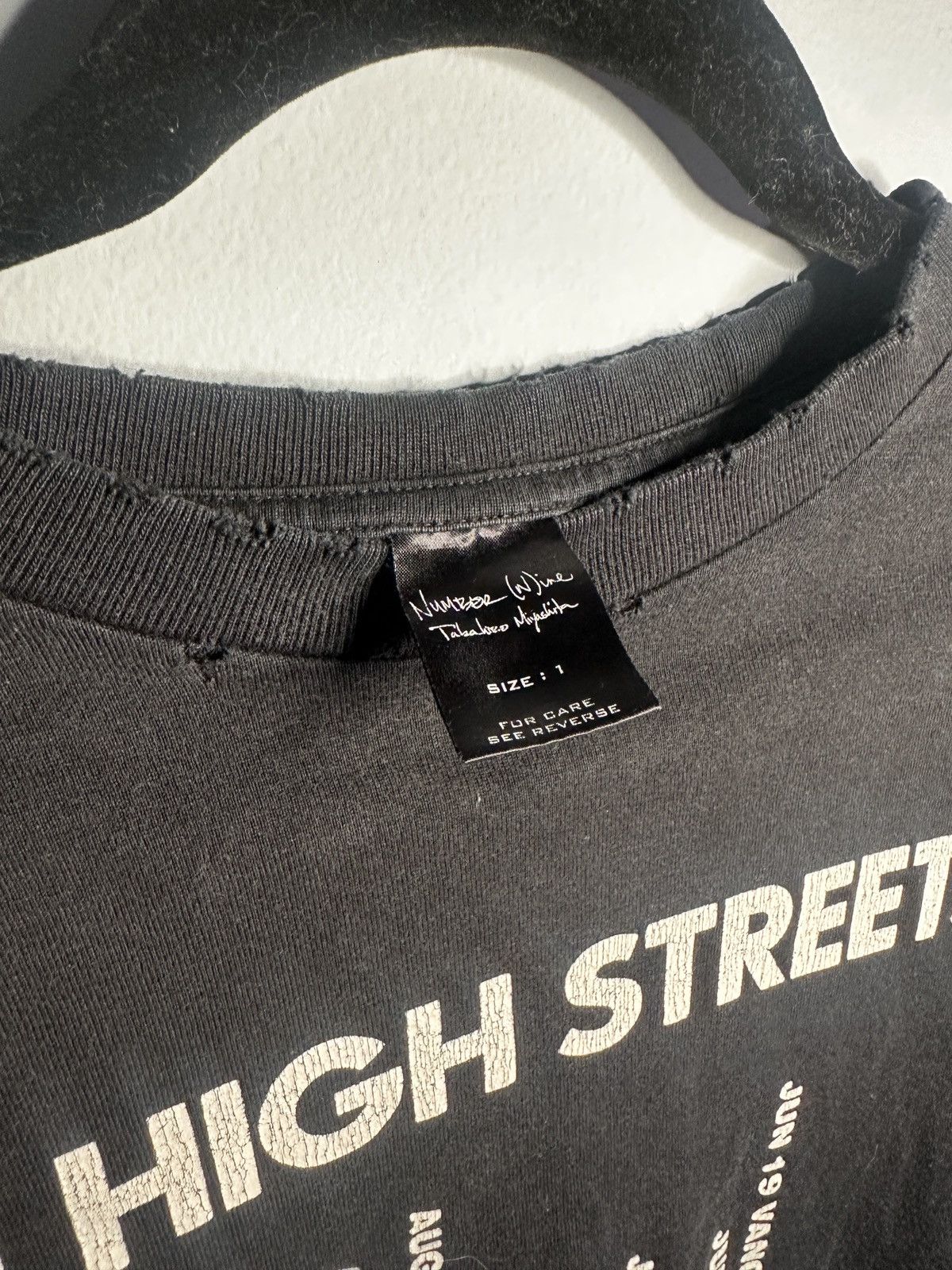 Number (N)ine NUMBER (N)INE AW05 “THE HIGH STREETS” SHIRT Size US S / EU 44-46 / 1 - 3 Thumbnail