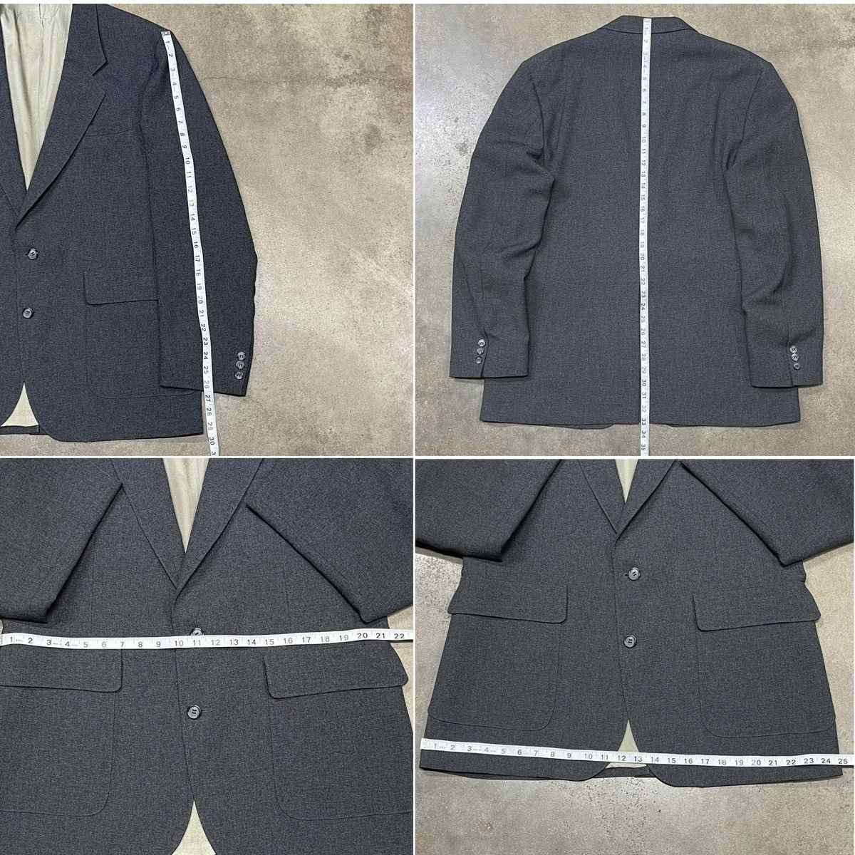 Levi's Vintage Levi's Sportswear 2-Button Lined Blazer Jacket Size 44L - 8 Thumbnail