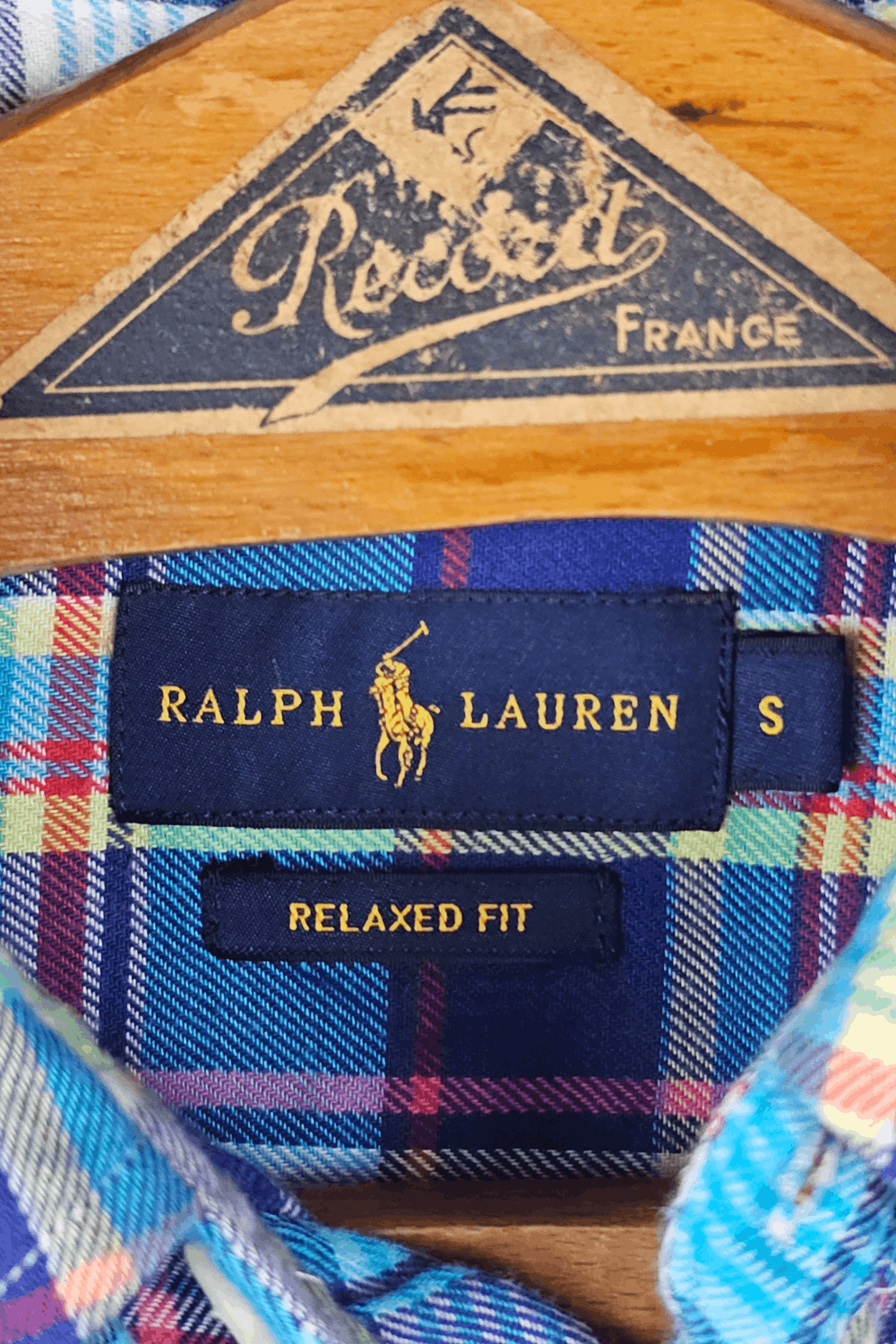 Ralph Lauren RL “Relaxed Fit” Bright Madras Button-Down – Yellow Pony – S Size US S / EU 44-46 / 1 - 5 Thumbnail