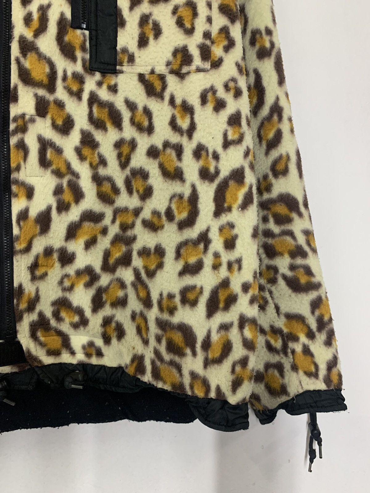 Beauty Beast Vintage MILKBOY Cyberpunk Leopard Fleece Jacket Size US L / EU 52-54 / 3 - 6 Thumbnail