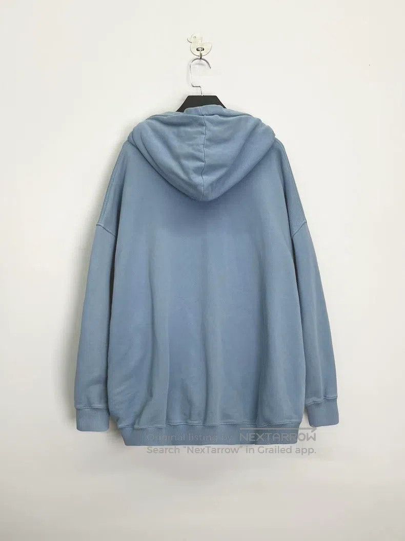 Givenchy Givenchy Mist Blue Rainbow Embroidered Letter Logo Hoodie Size US M / EU 48-50 / 2 - 2 Thumbnail