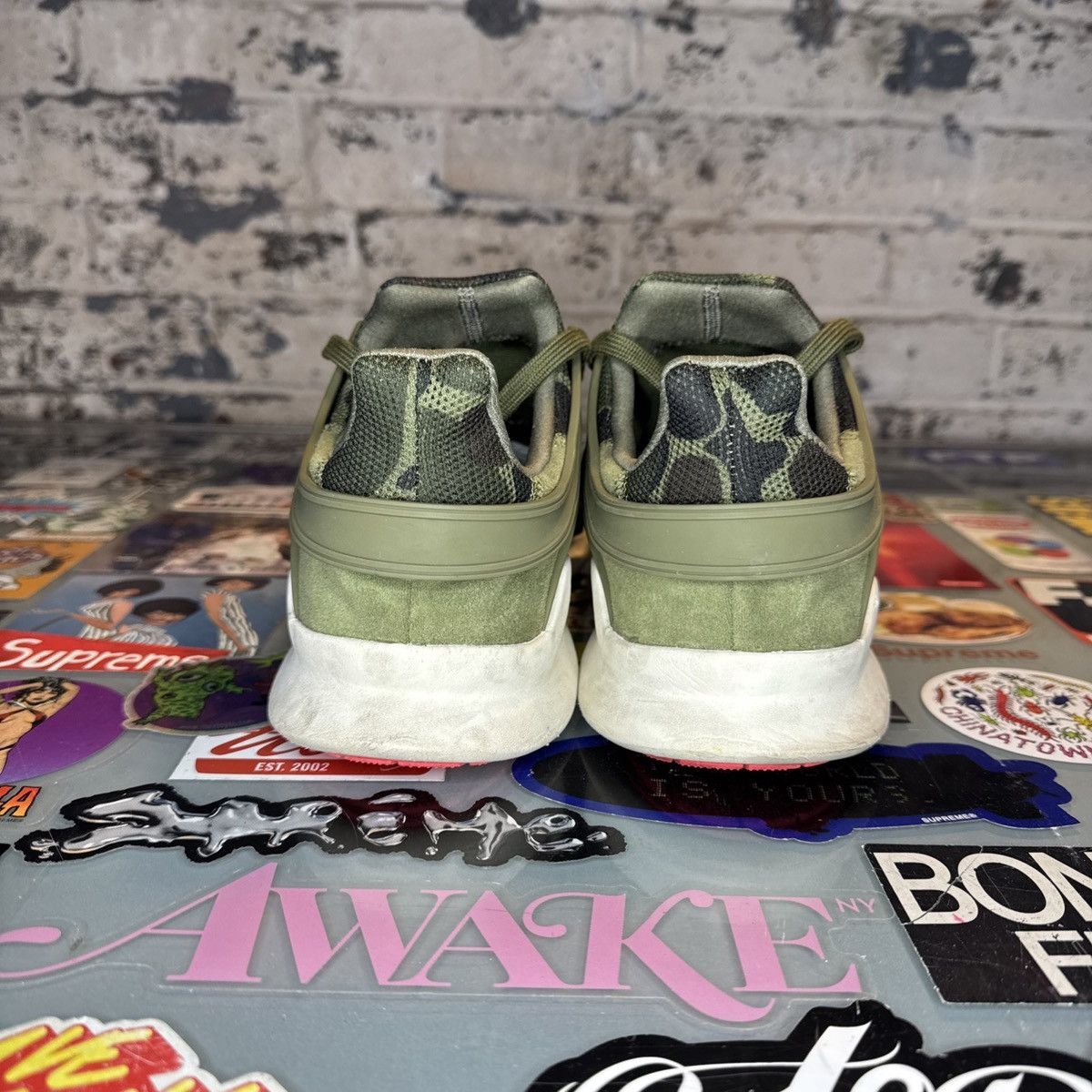 Adidas Adidas EQT Support ADV /91-16 Camo 2016 Size 9.5 Used Size US 9.5 / EU 42-43 - 2 Thumbnail
