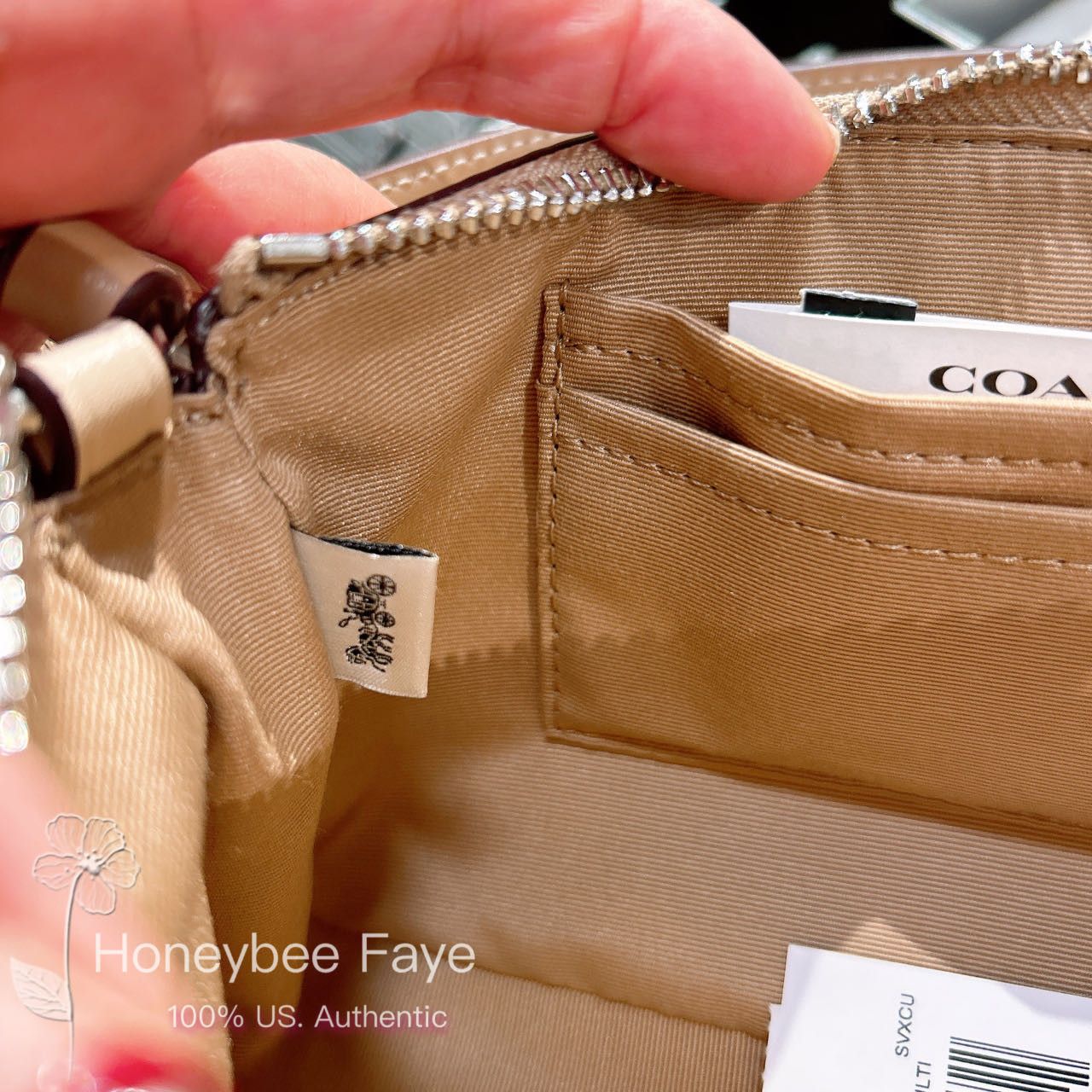 Coach Nolita 19 In Blocked Signature Canvas CY236 Size ONE SIZE - 6 Thumbnail