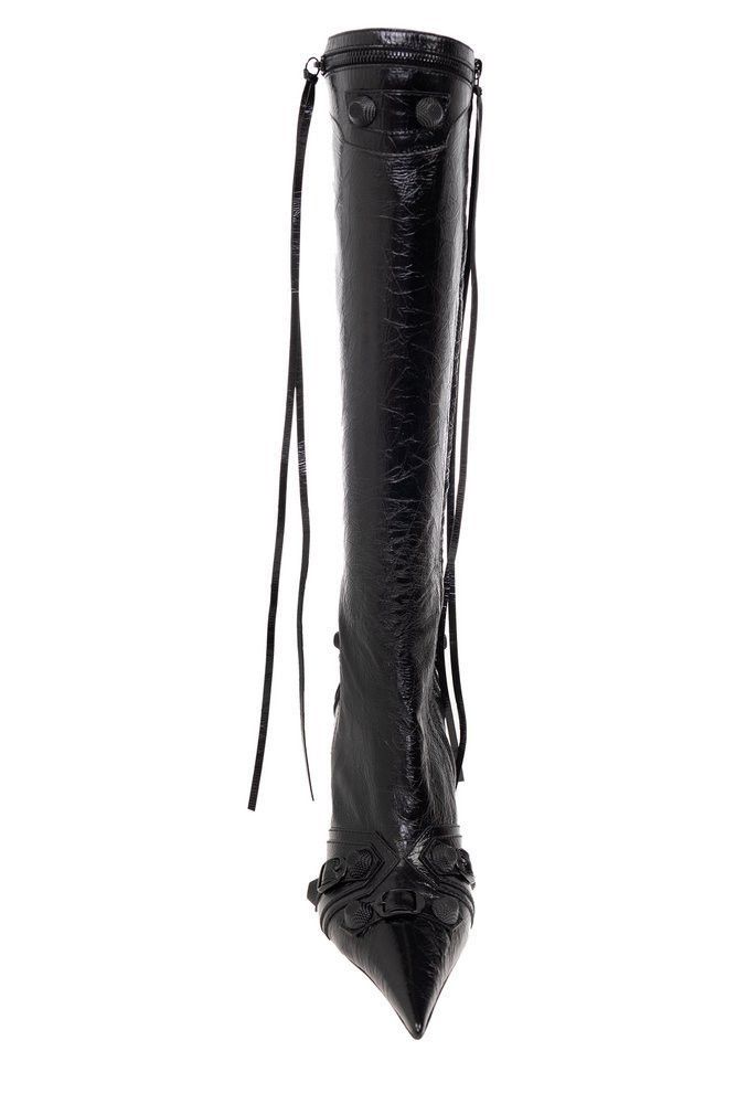 Balenciaga o1w1db10625 Cagole 90mm Boots in Black Size US 9 / IT 39 - 4 Thumbnail