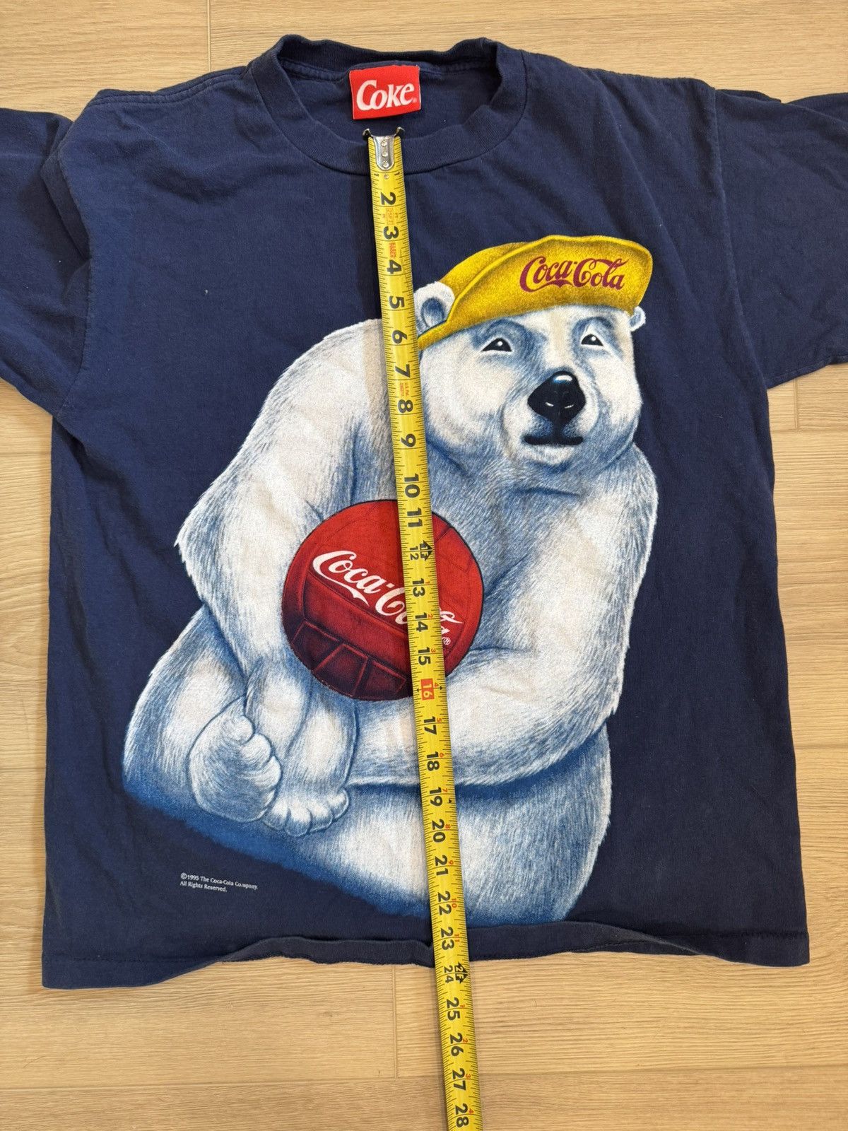 Vintage Rare Vintage Coke Coca Cola Beach Volleyball Polar Bear Surf Size US L / EU 52-54 / 3 - 6 Thumbnail