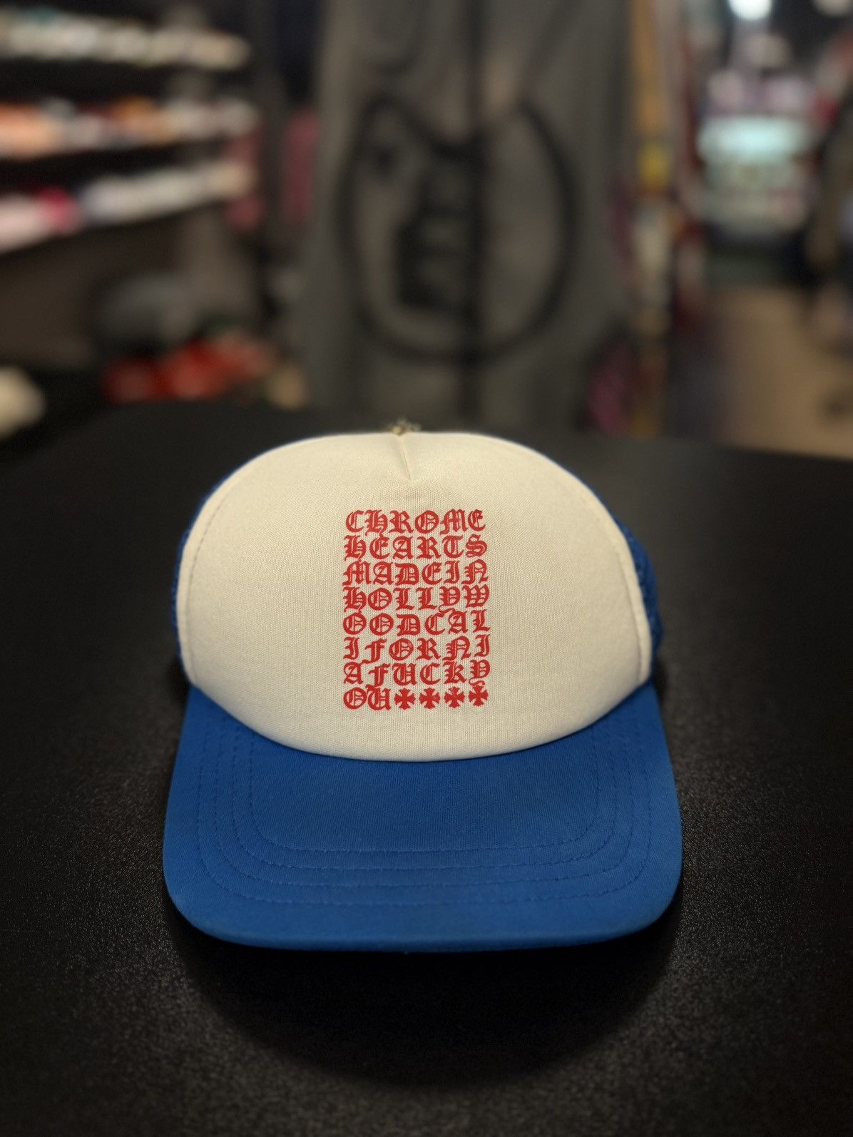 Chrome Hearts Chrome Hearts EYE CHART Hat SnapBack Rare Size ONE SIZE - 1 Thumbnail