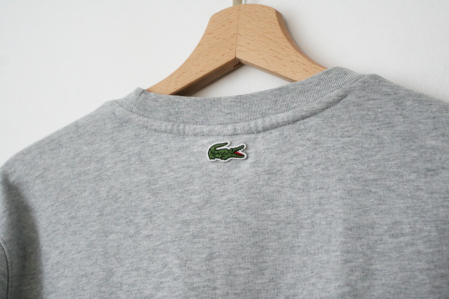 Lacoste Lacoste Logo Classic Crewneck Gray Sweatshirt 4 M Size US M / EU 48-50 / 2 - 5 Thumbnail