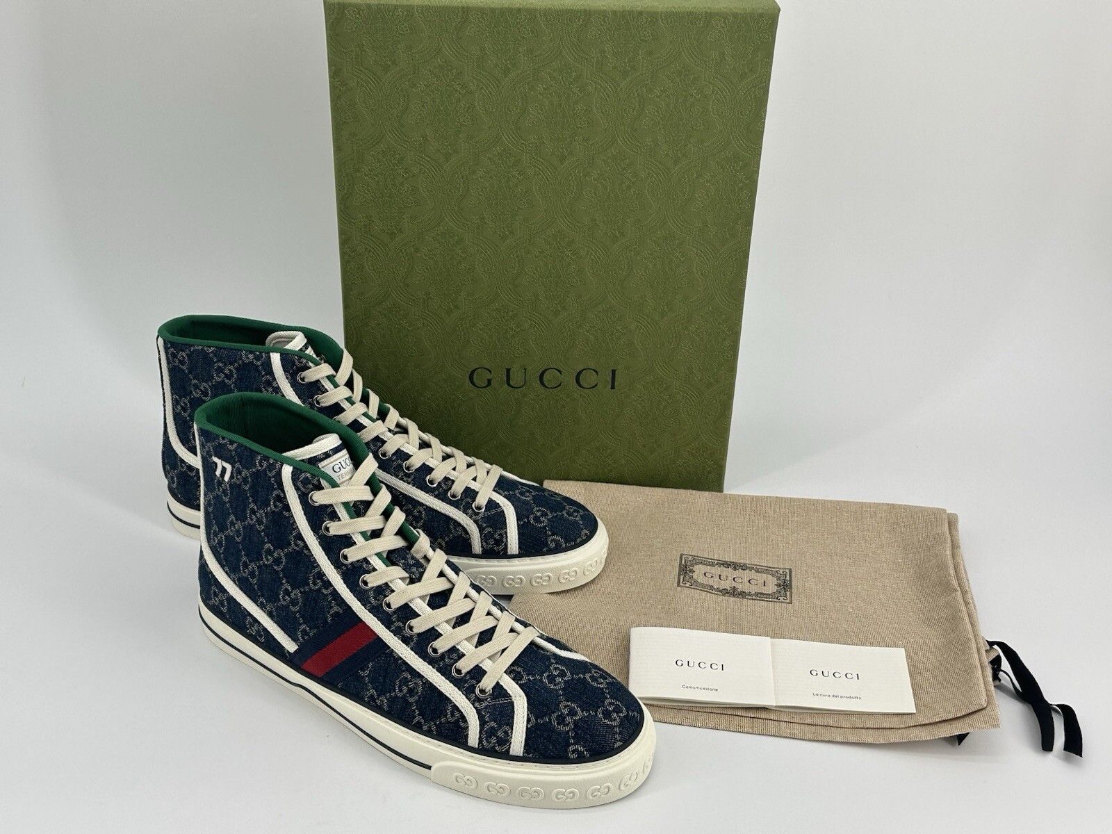 Gucci Size-EU-46,5/UK-12,5/US-13,5 New Gucci Men's Sneakers Size US 13 / EU 46 - 2 Thumbnail