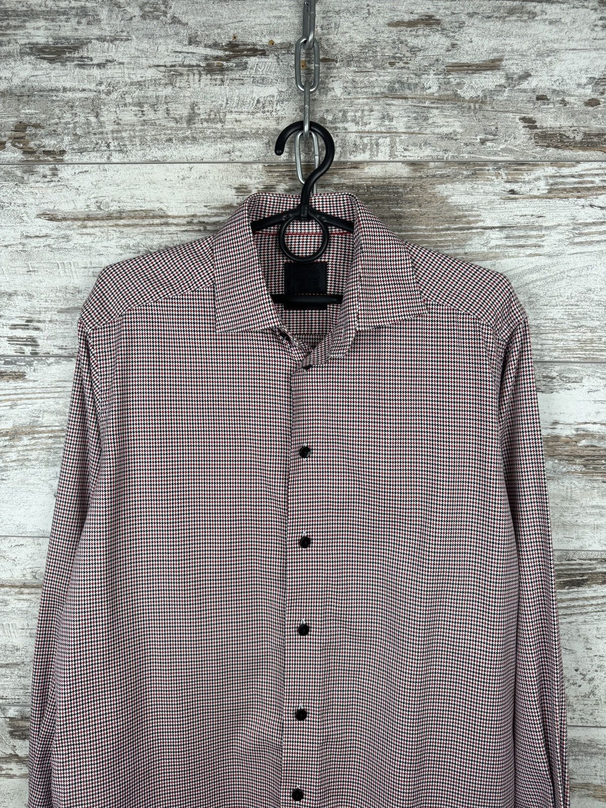 Eton Mens Vintage Eton Black gold label shirts button up 60 years Size US L / EU 52-54 / 3 - 3 Thumbnail