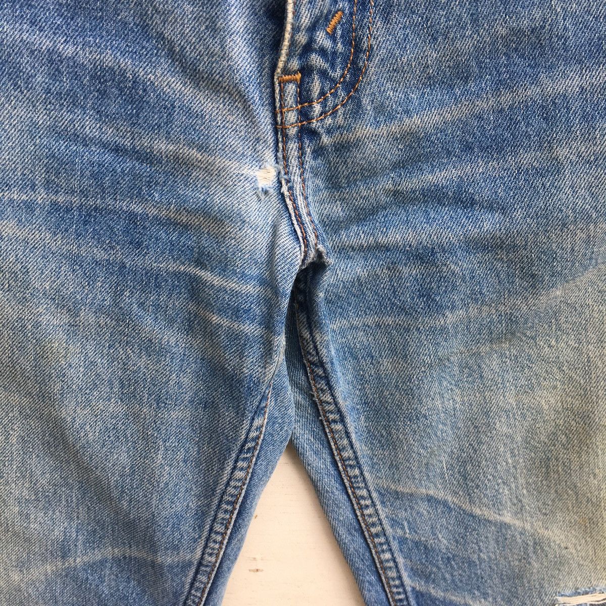 Levi's × Vintage 90s Vintage Levis 515 Jeans Distressed Grunge Size US 35 - 8 Thumbnail