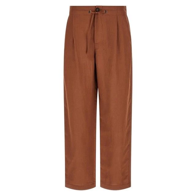 Brunello Cucinelli BRUNELLO CUCINELLI $1850 Firebrick Trousers New & Authentic Size 27" / US 4 / IT 40 - 1 Thumbnail