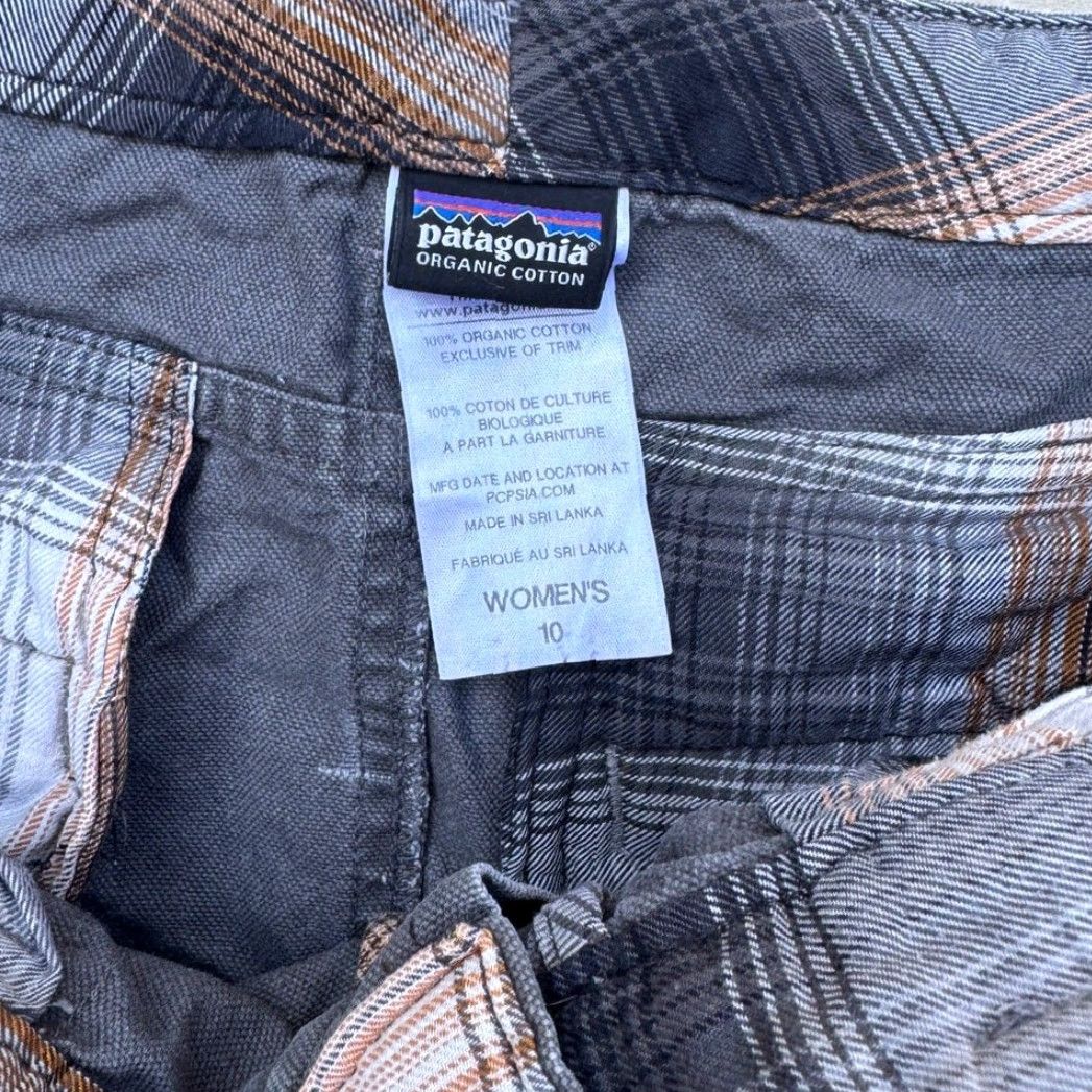 Patagonia VINTAGE Patagonia Skirt Women's Prairie Dawn Gray Canvas Mini Pockets Outdoors Size 10 Size 32" / US 10 / IT 46 - 4 Thumbnail