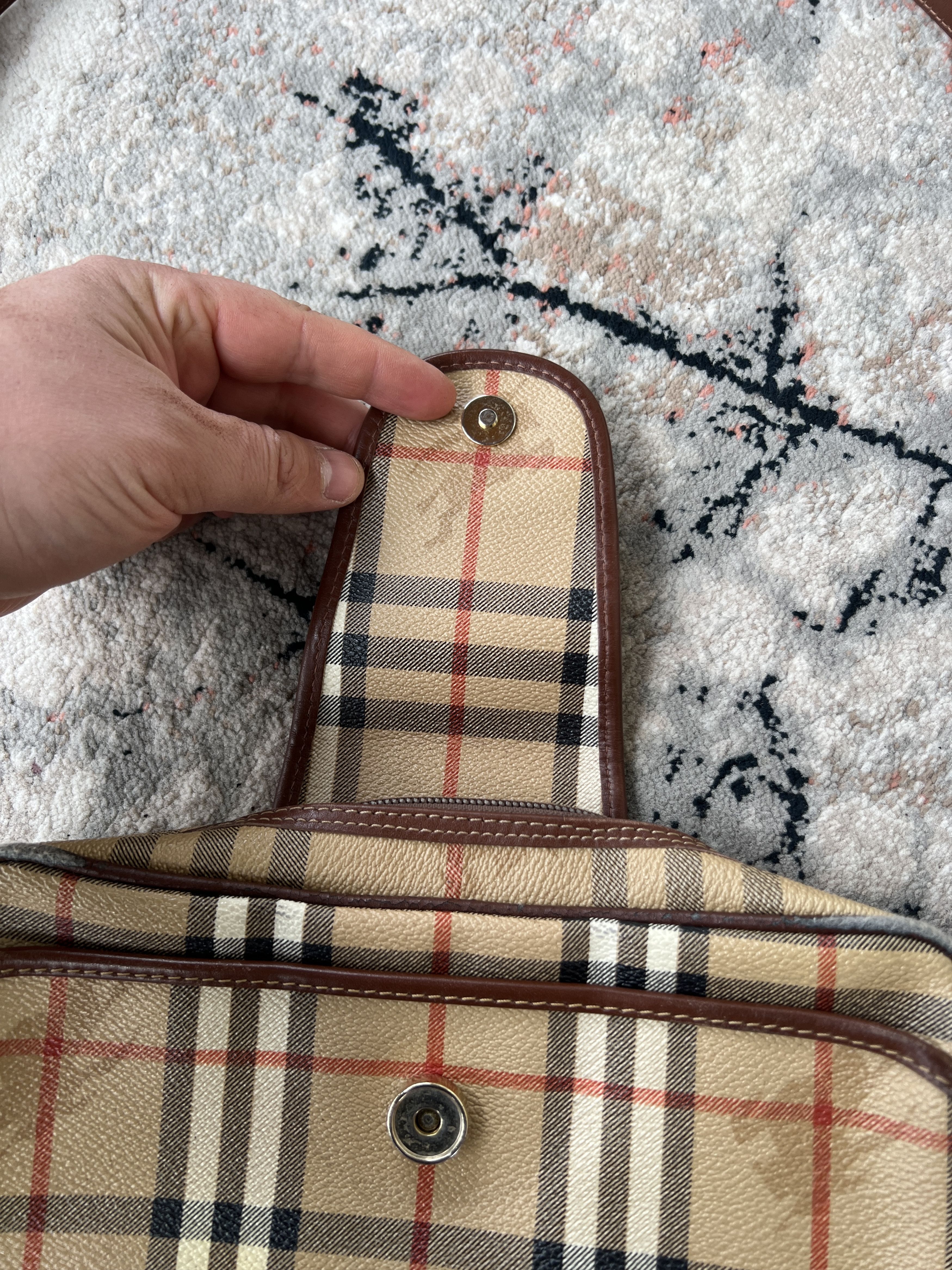 Burberry Burberrys Vintage Bag Size ONE SIZE - 9 Thumbnail