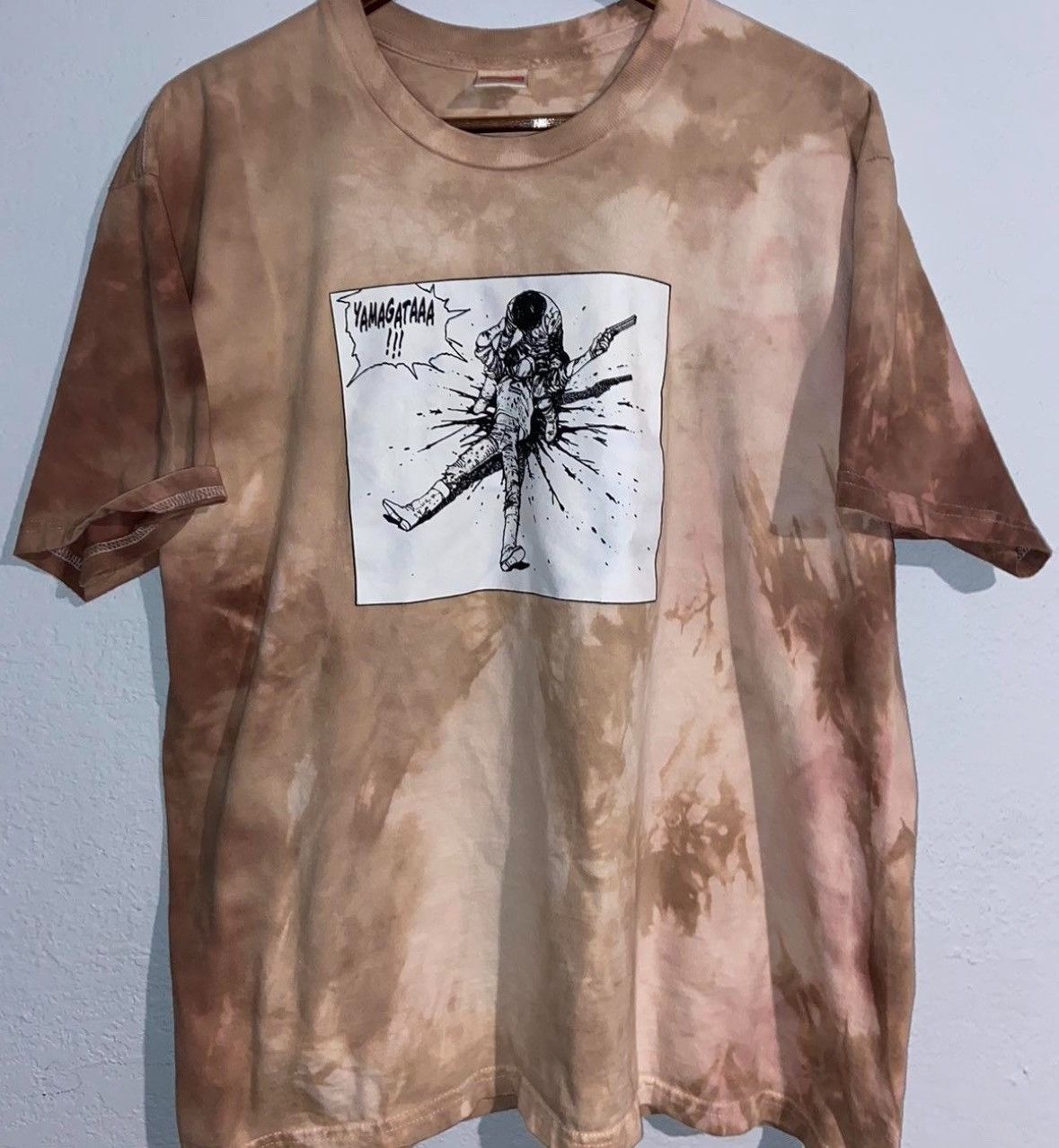 image of Anima x Hype Supreme Akira Arm Tee in Brown, Men's (Size XL)