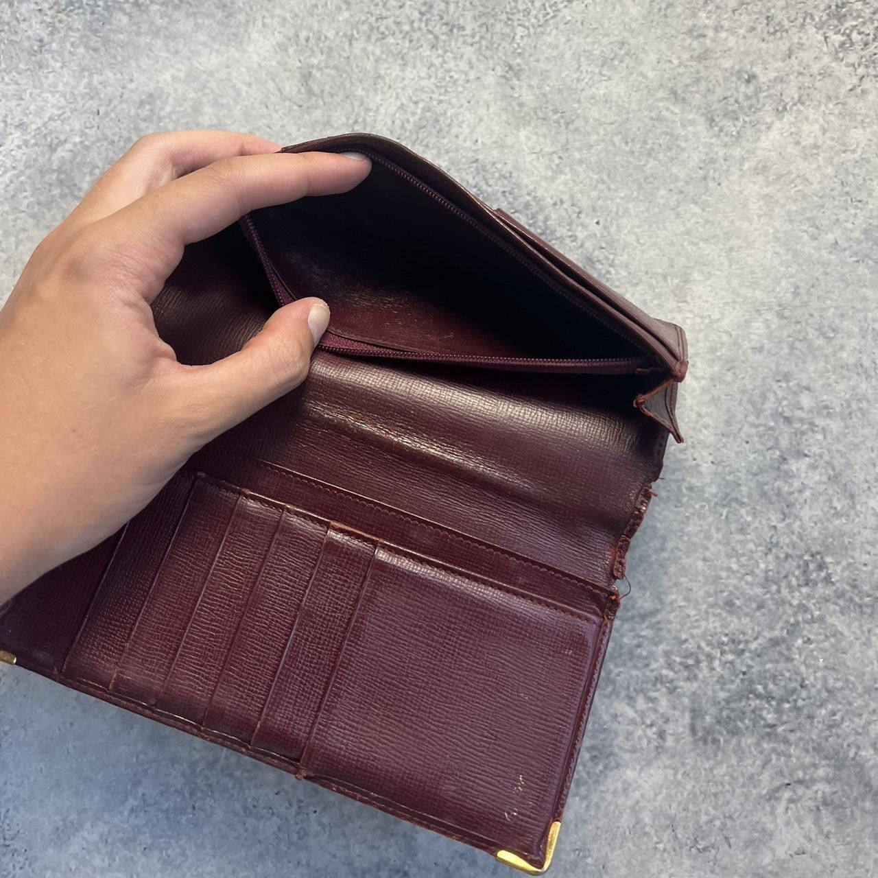 Cartier Cartier vintage wine red long wallet Size ONE SIZE - 6 Thumbnail