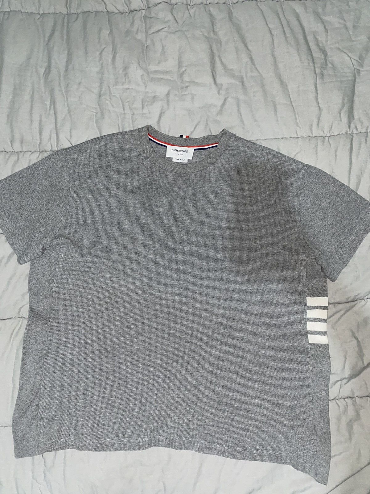 Thom Browne Thom browne classic pique tshirt Size US XL / EU 56 / 4 - 2 Thumbnail