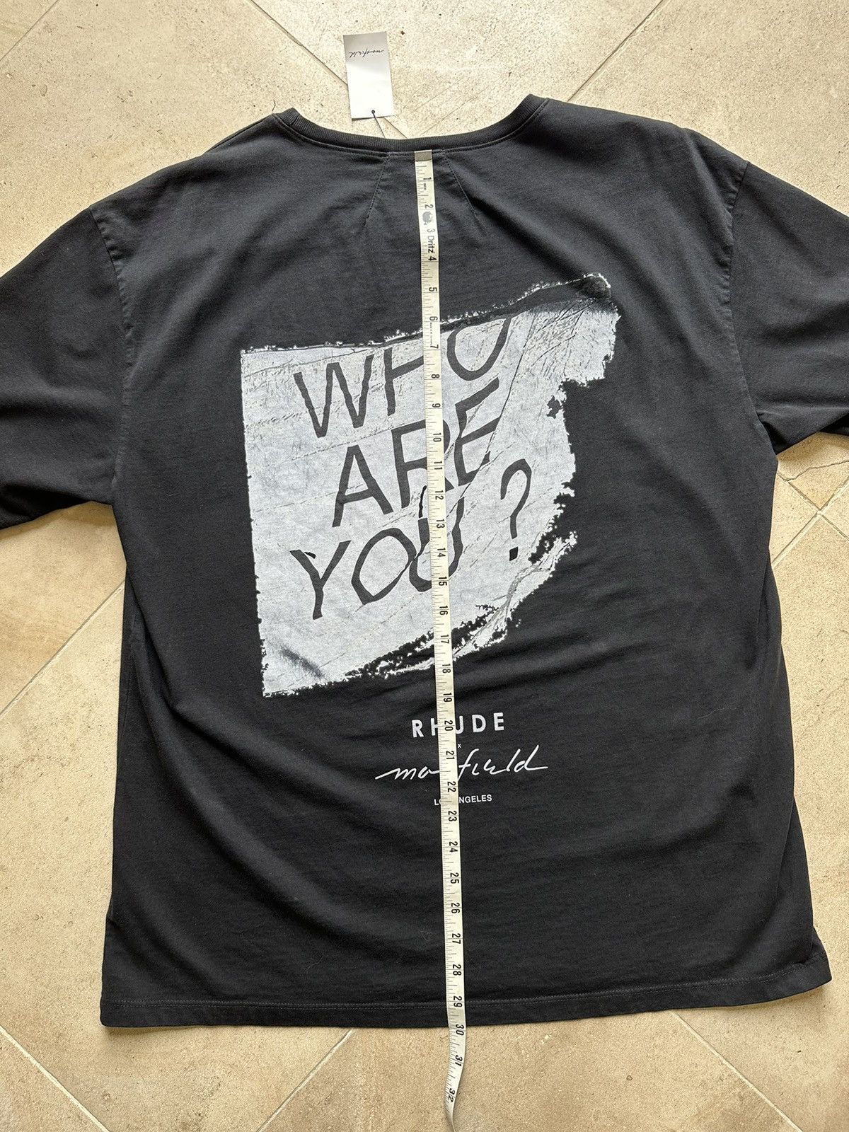 Rhude Rhude Pop Up Who Are You Tee Shirt Size US L / EU 52-54 / 3 - 7 Thumbnail