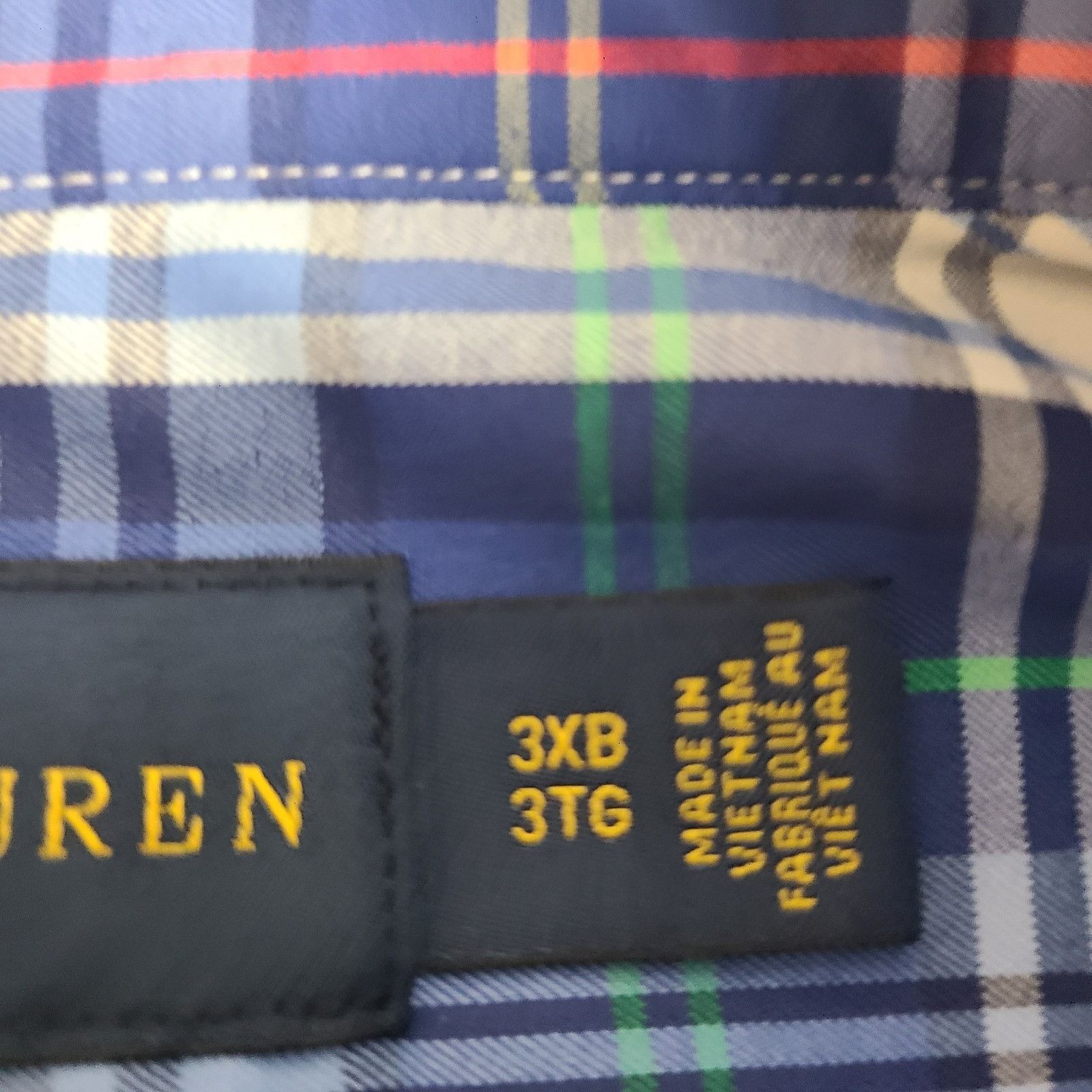 Polo Ralph Lauren Ralph Lauren Mens Performance Button Up Shirt Size 3XB Long Size US XXL / EU 58 / 5 - 4 Thumbnail