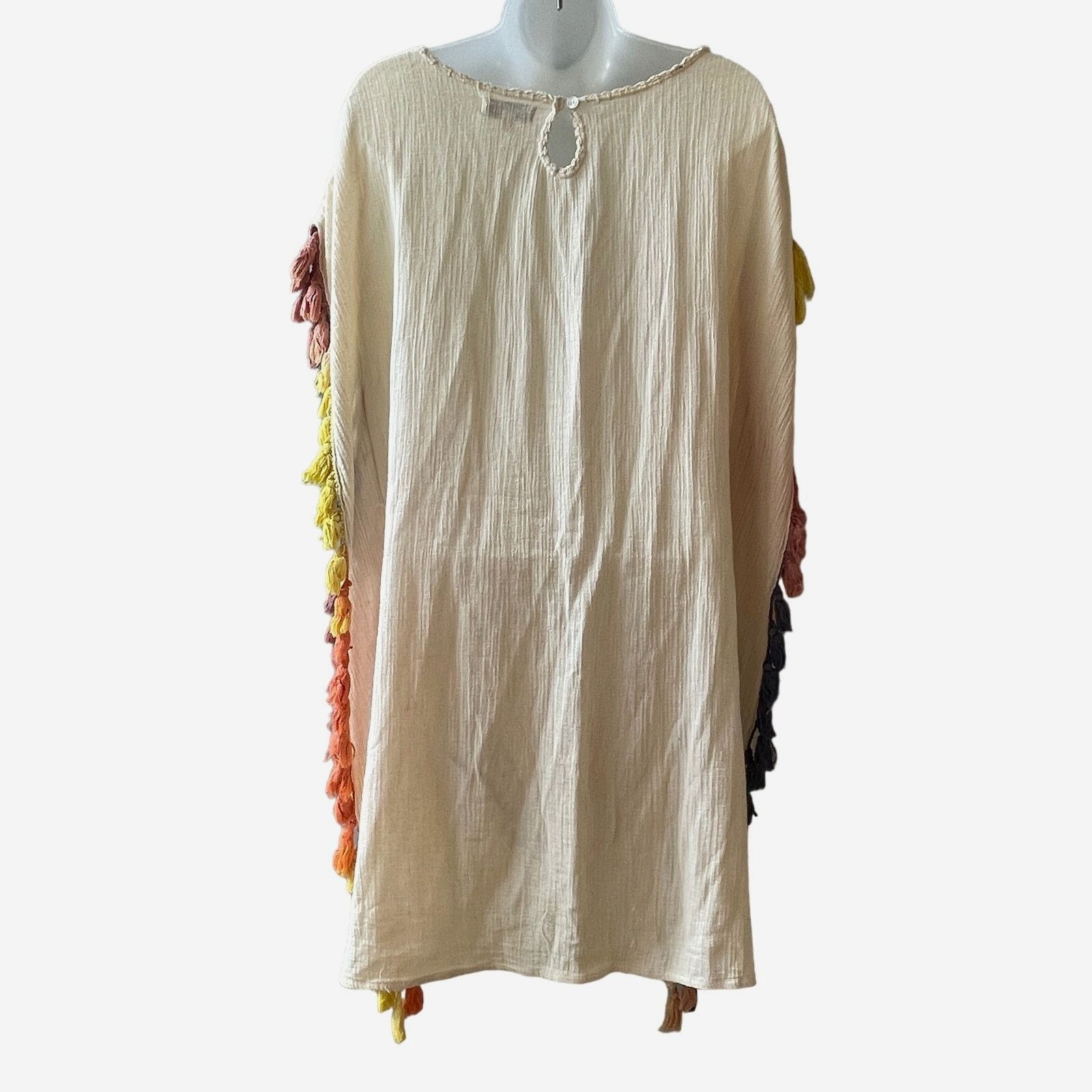 Other Roberta Freymann Tasseled Boho Beach Cover-Up Size Med Size M / US 6-8 / IT 42-44 - 3 Thumbnail